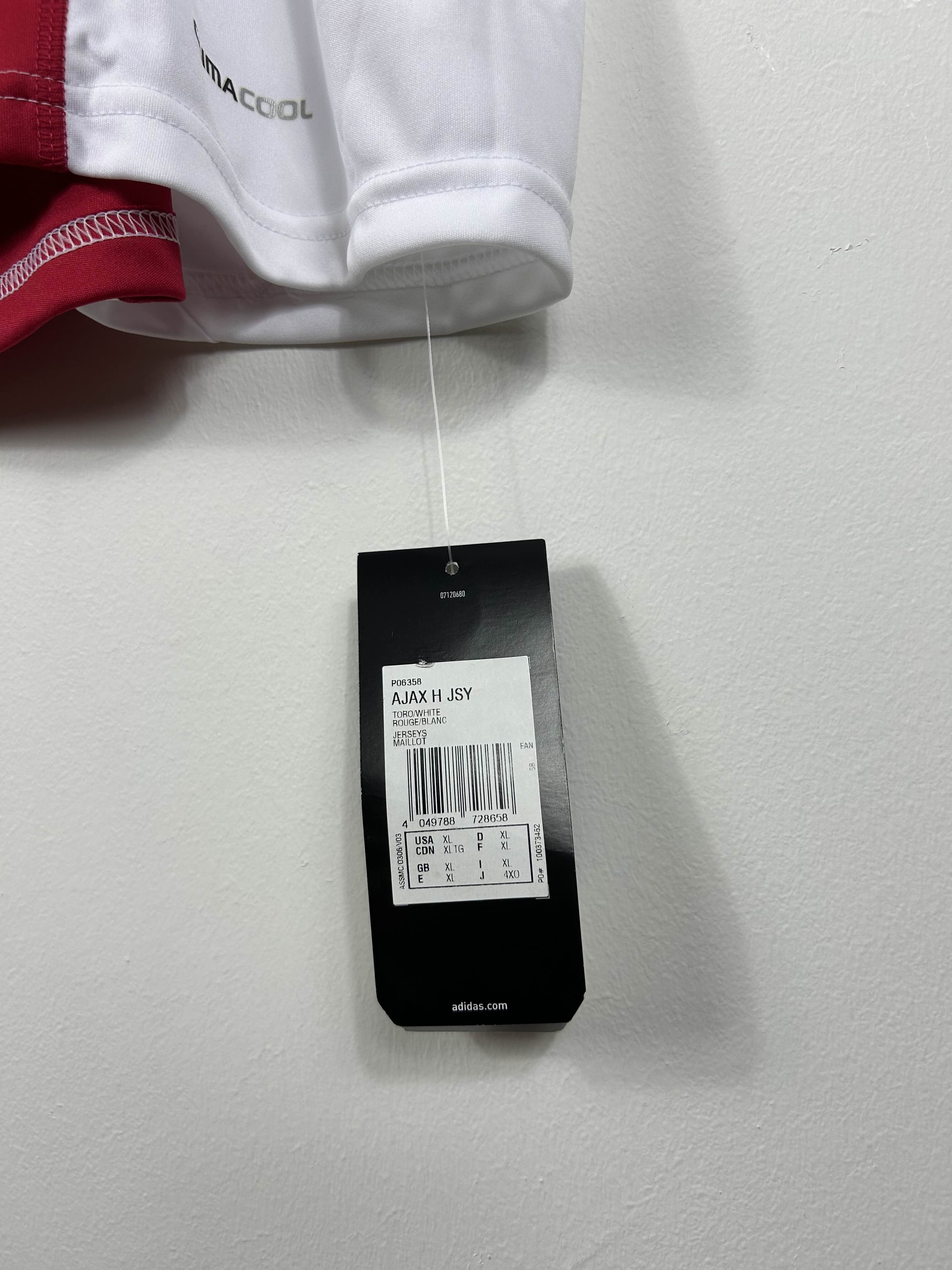 AJAX 2009/10 HOME SHIRT *BNWT* (XL) ADIDAS