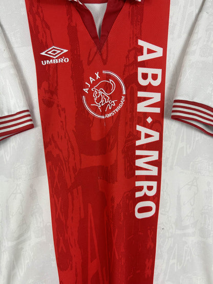 AJAX 1996/97 HOME SHIRT (M) UMBRO