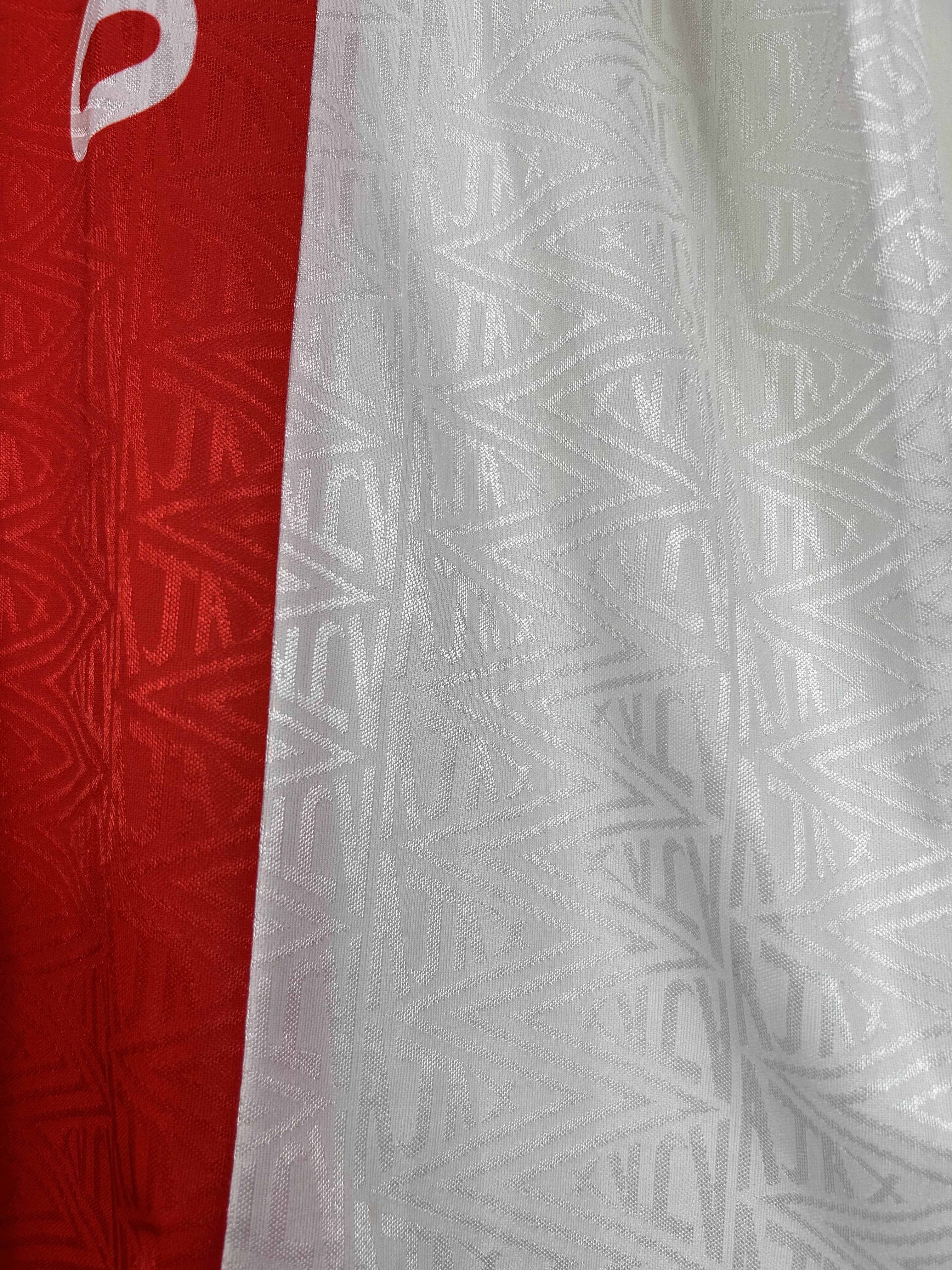 AJAX 1991/93 HOME SHIRT (L) UMBRO