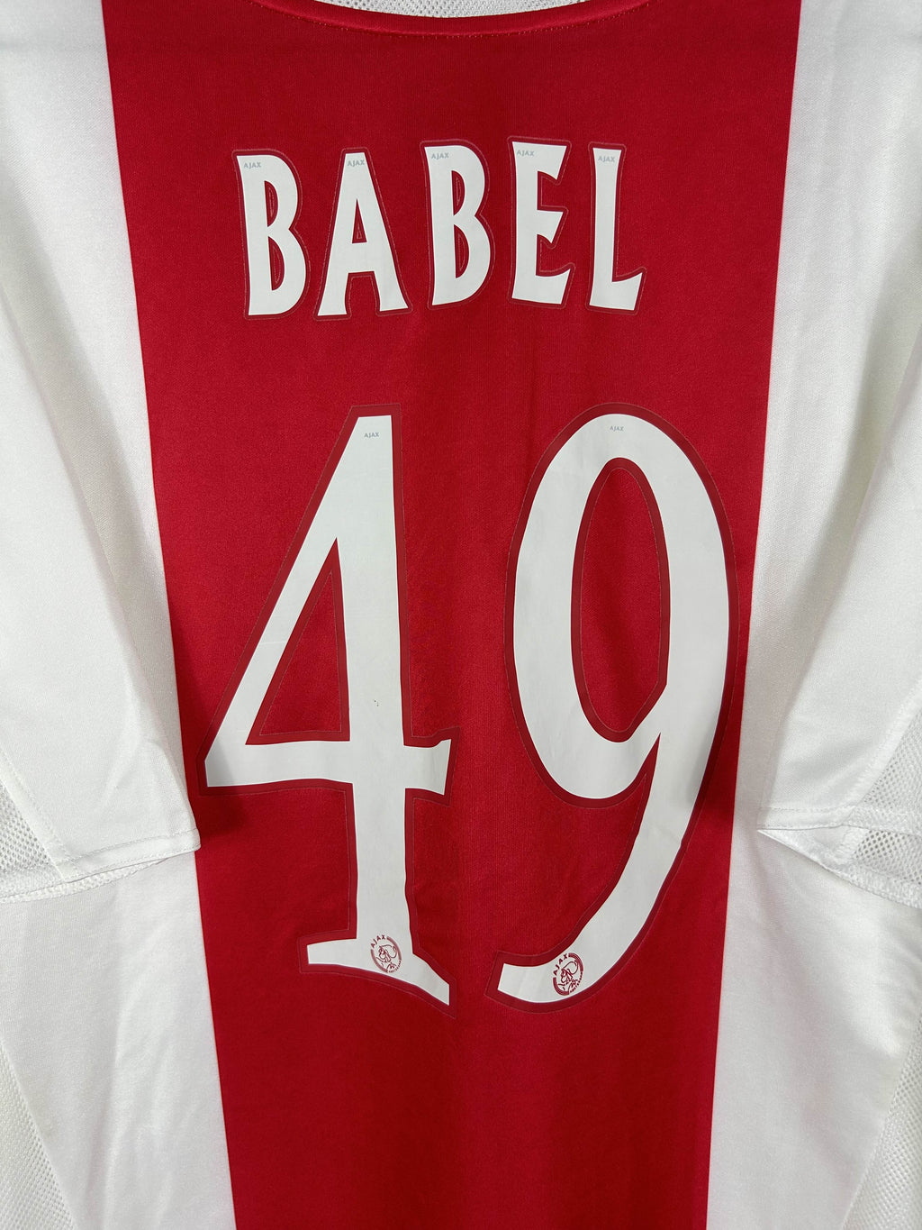 AJAX 2004/05 BABEL #49 HOME SHIRT (XL) ADIDAS