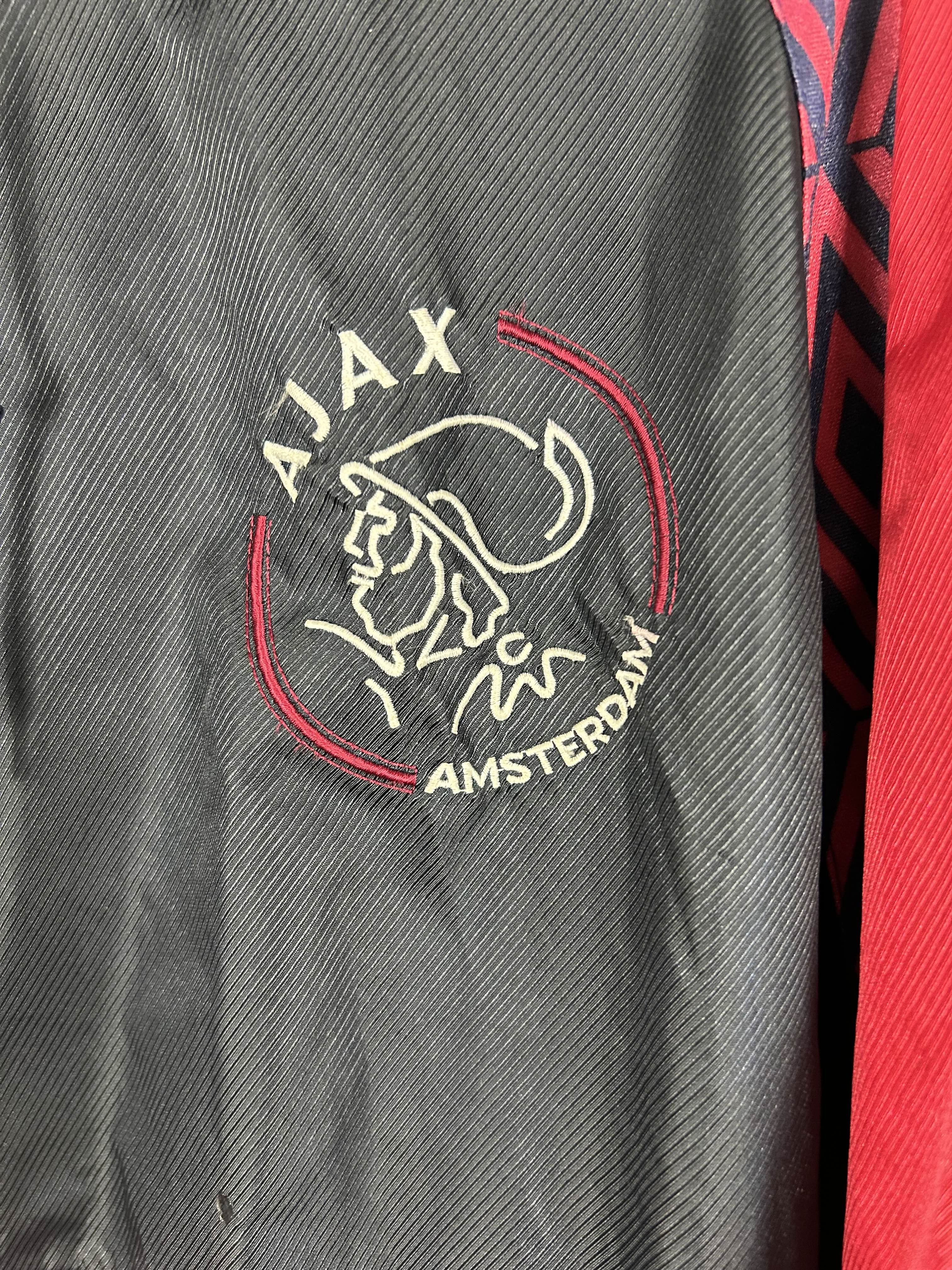 AJAX 1994/95 HOODED RAIN JACKET (L) UMBRO