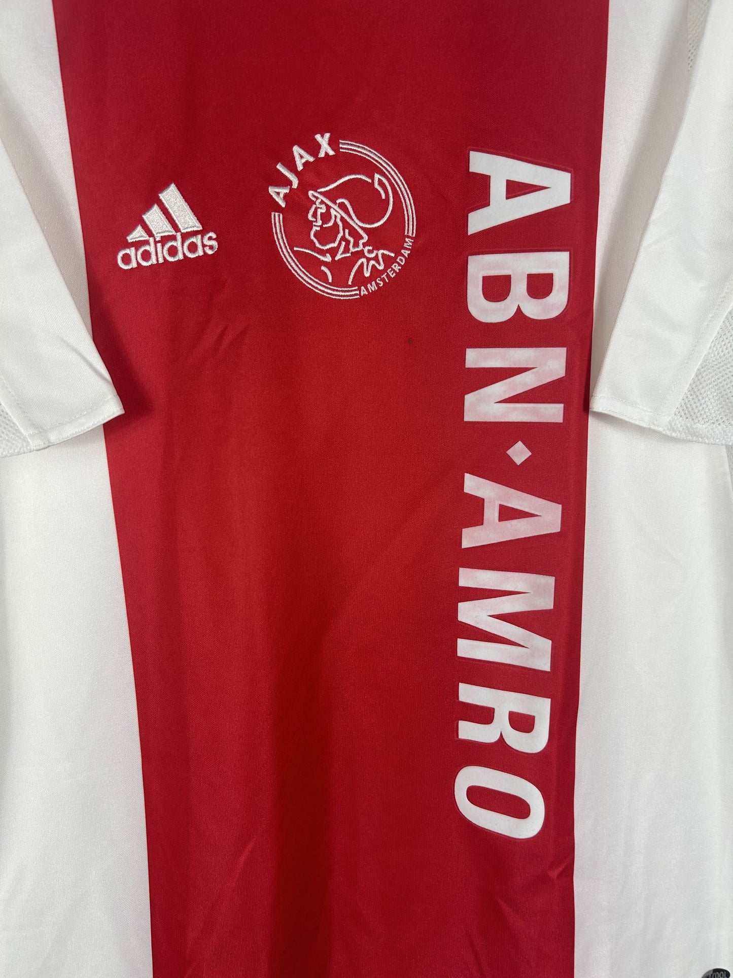 AJAX 2004/05 IBRAHIMOVIC #9 HOME SHIRT (M) ADIDAS