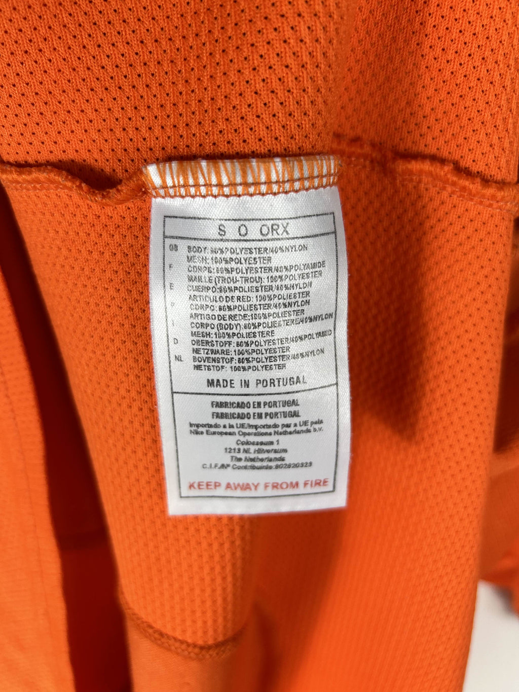 NETHERLANDS 2000 DAVIDS #8 HOME SHIRT (L) NIKE