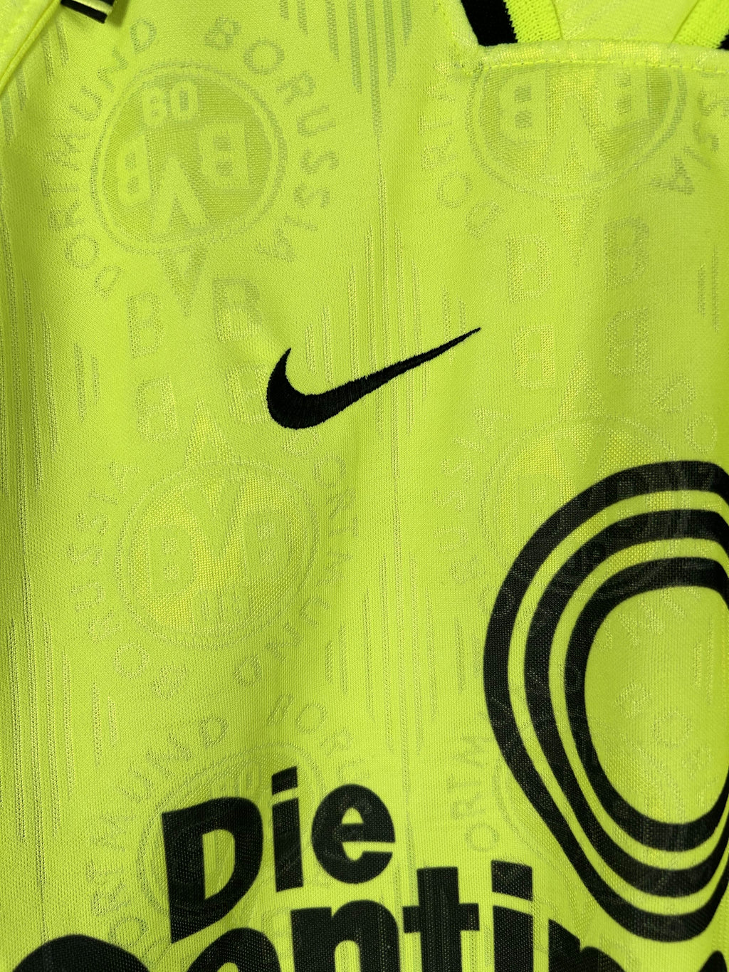 BORUSSIA DORTMUND 1996/97 HOME SHIRT (M) NIKE
