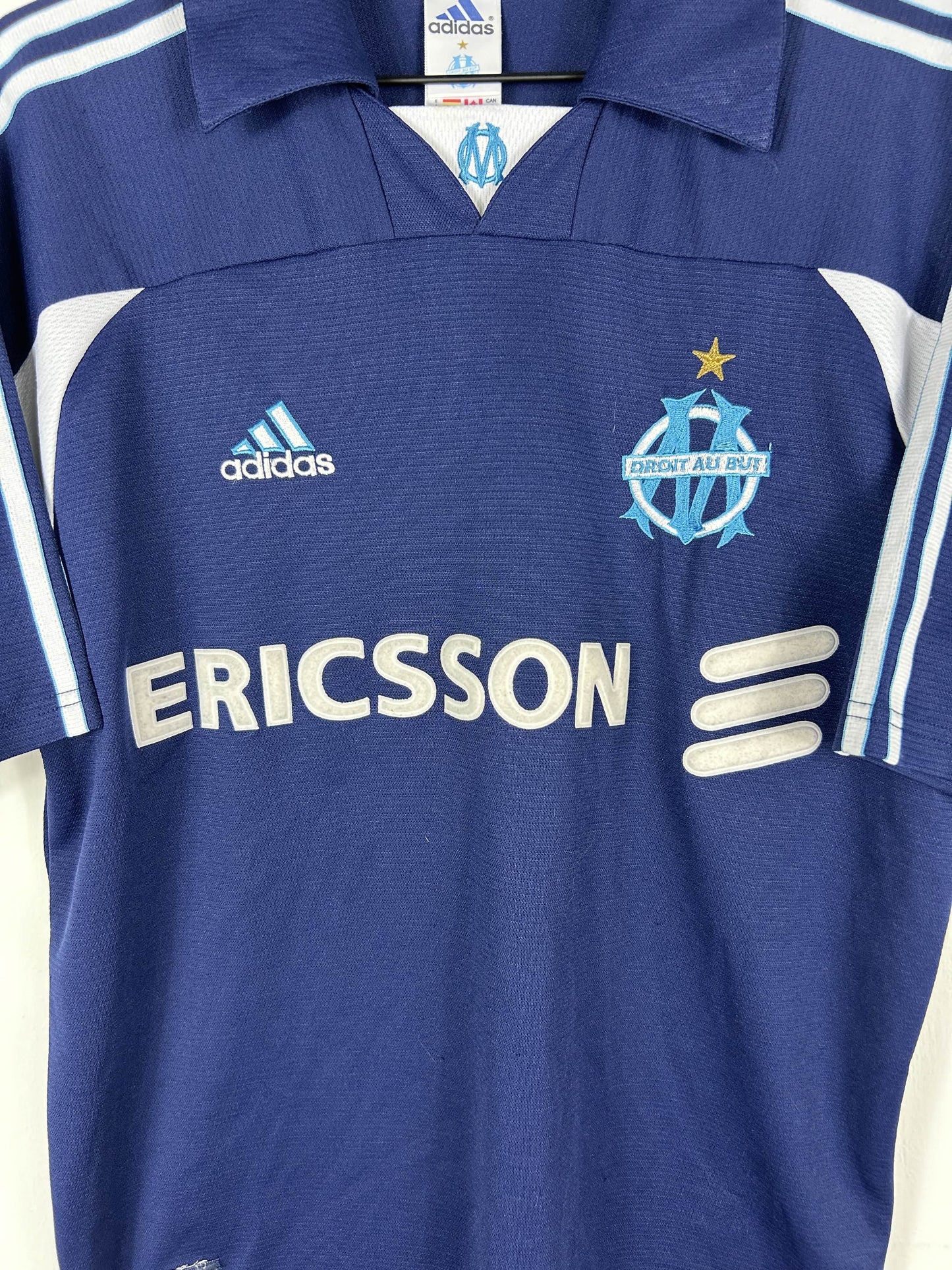 OLYMPIQUE MARSEILLE 1999/00 AWAY SHIRT (S) ADIDAS