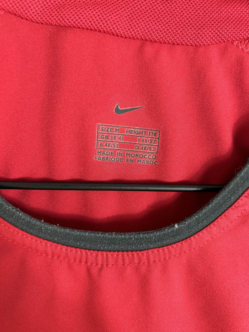 MANCHESTER UNITED 2002/04 HOME SHIRT (M) NIKE