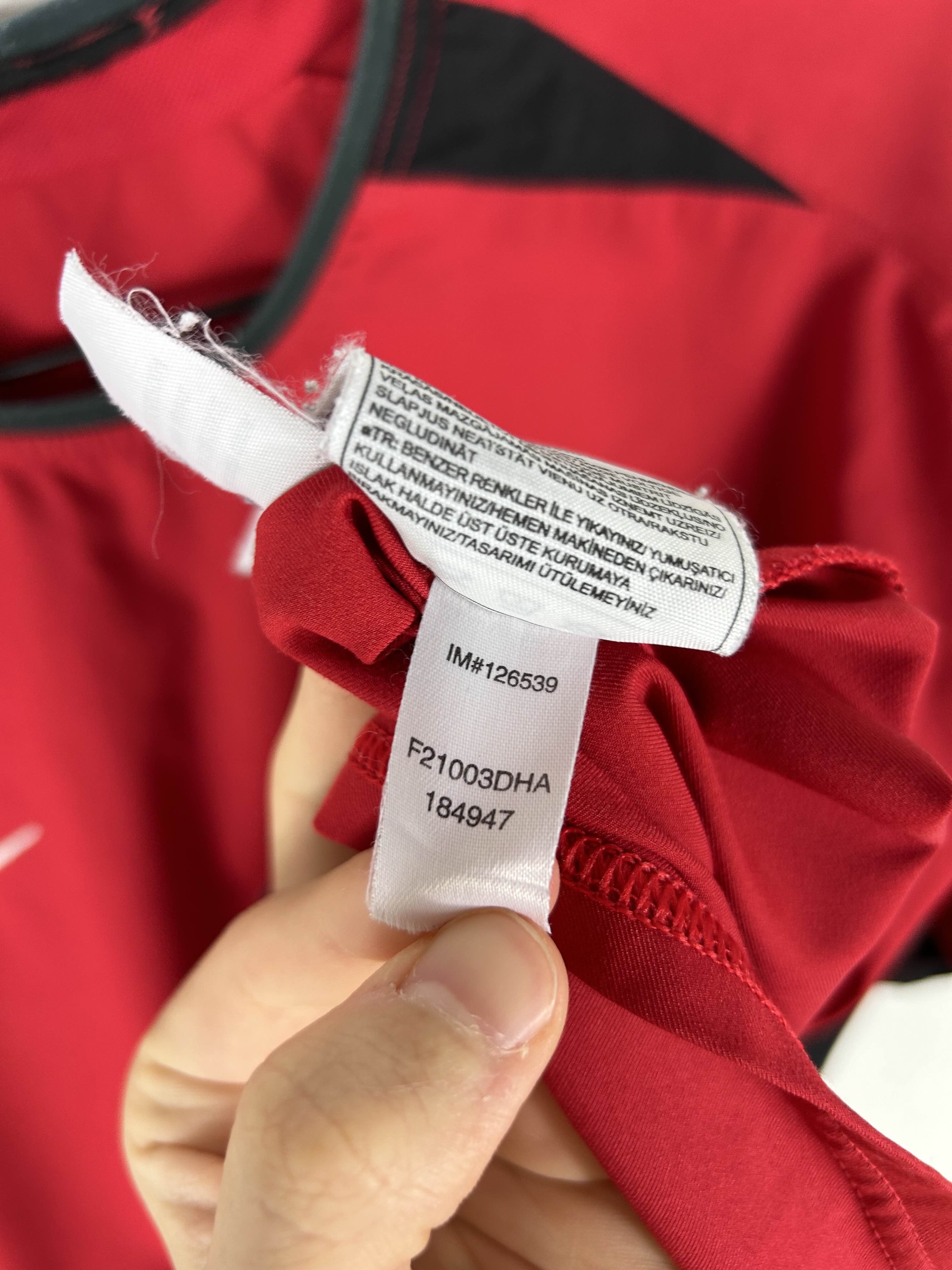 MANCHESTER UNITED 2002/04 HOME SHIRT (M) NIKE