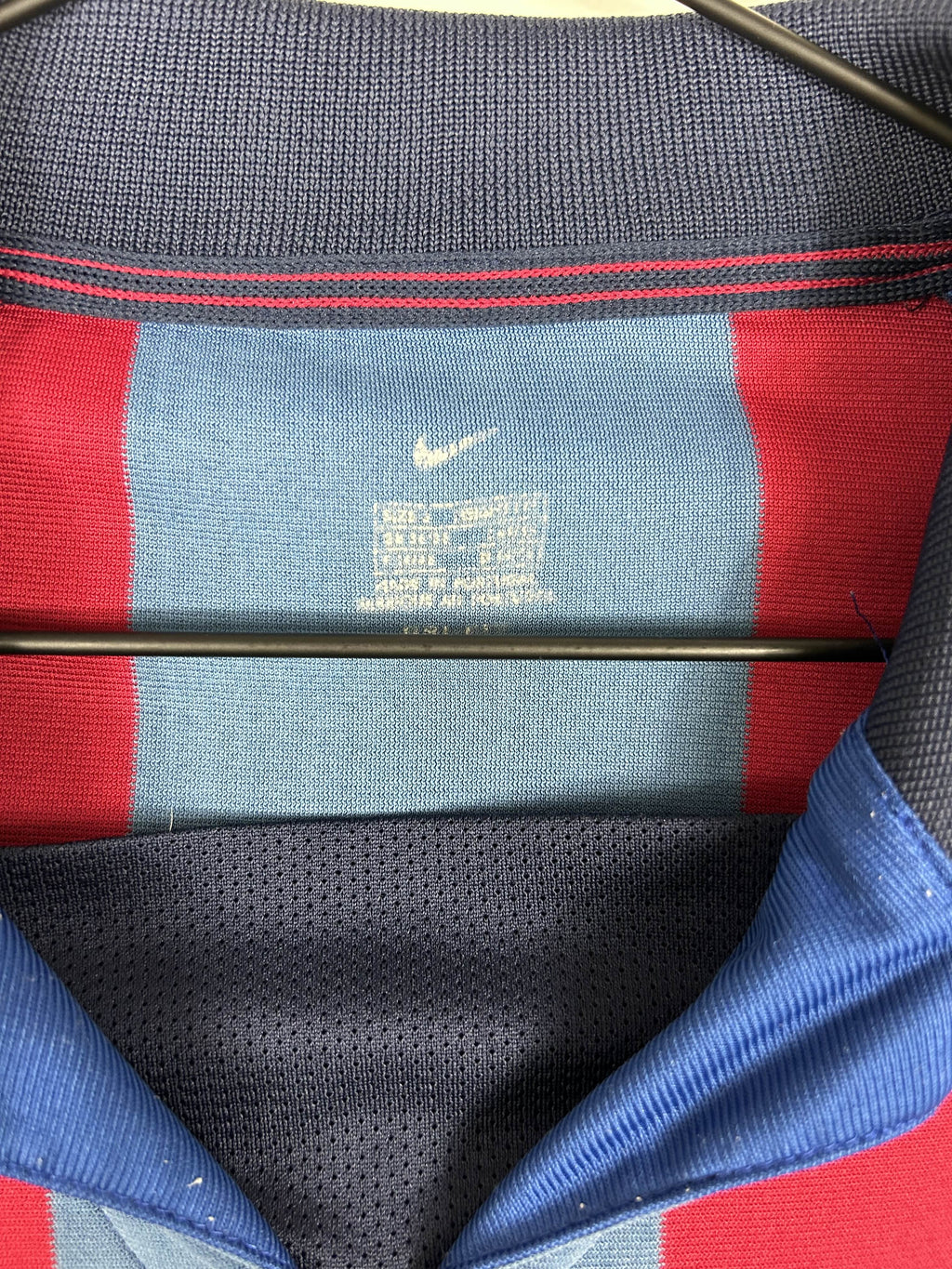 BARCELONA 2001/02 HOME SHIRT (M) NIKE