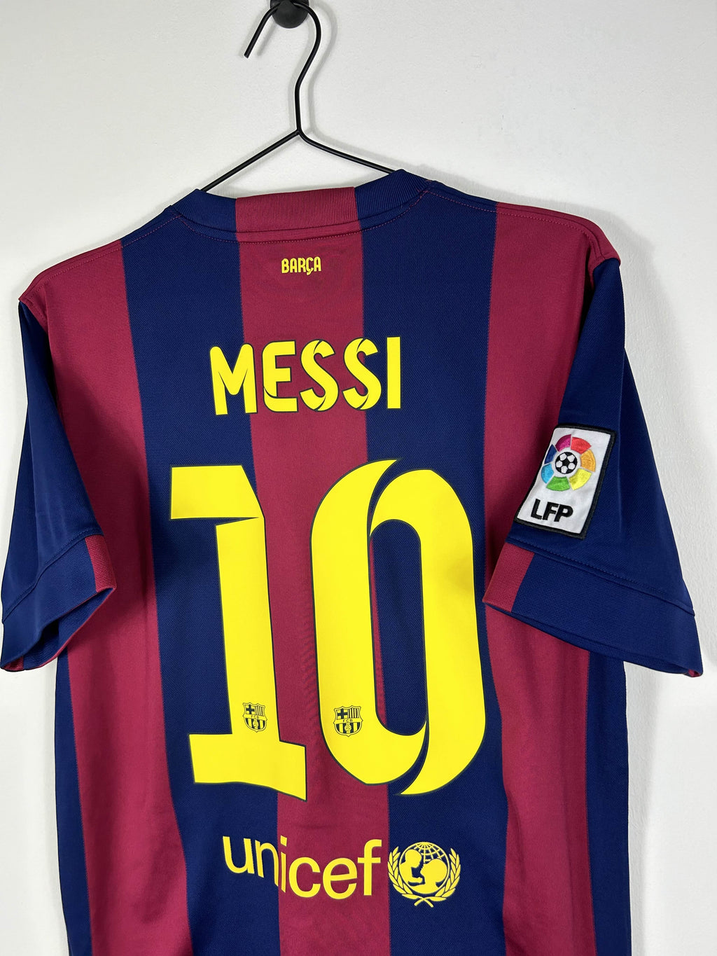 BARCELONA 2014/15 MESSI #10 HOME SHIRT (M) NIKE