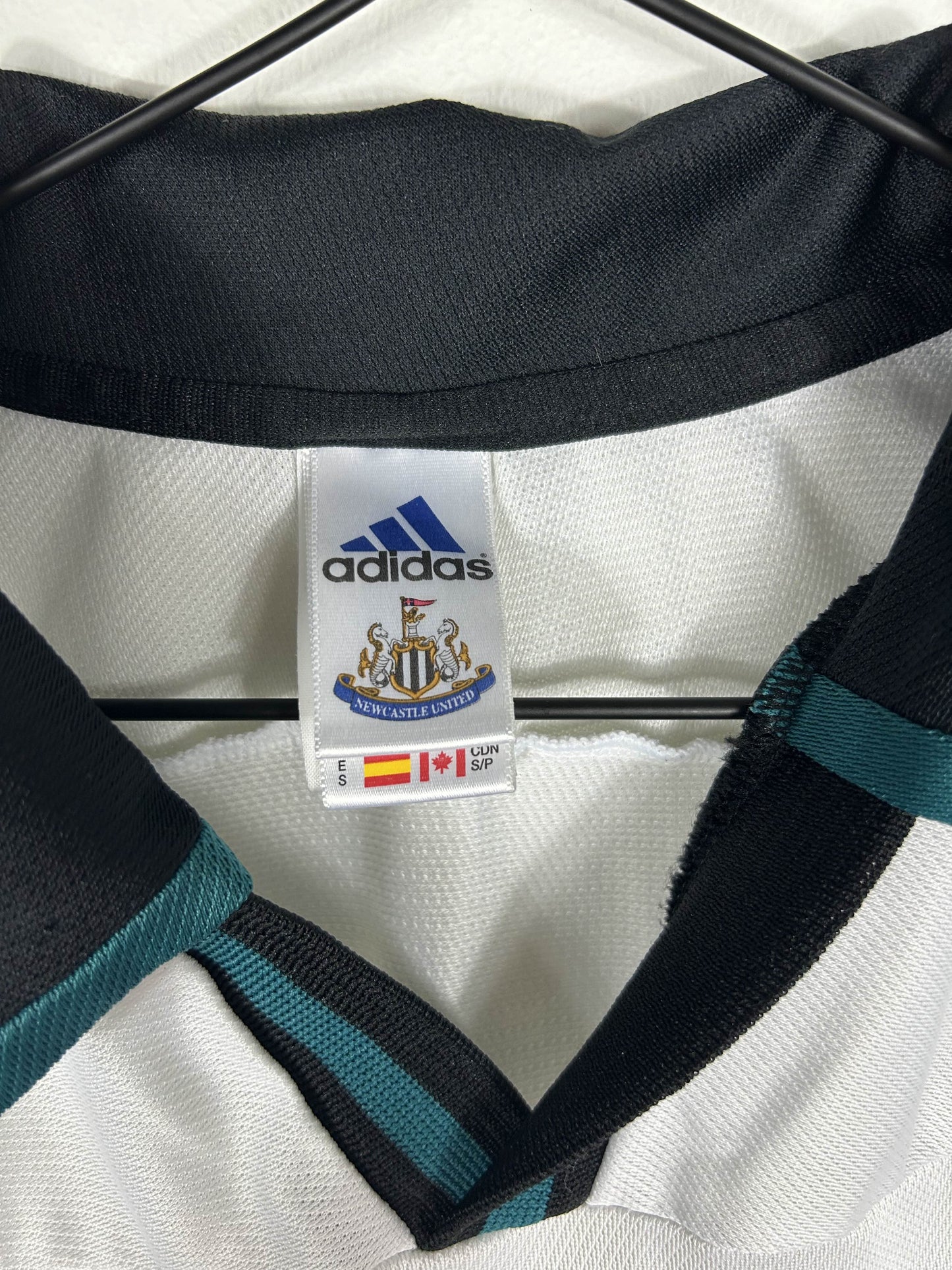 NEWCASTLE UNITED 1999/00 AWAY SHIRT (S) ADIDAS