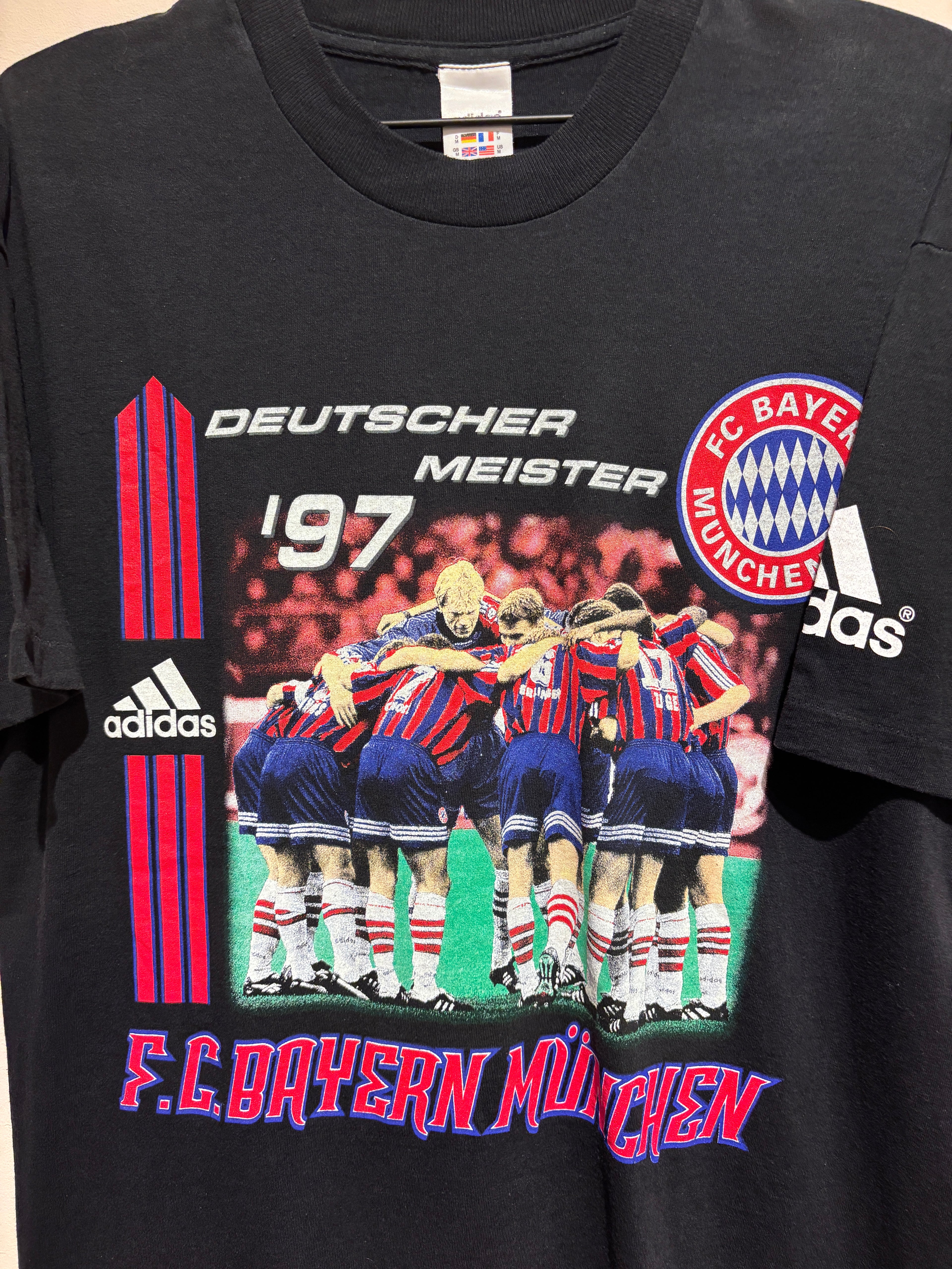BAYERN MUNICH 1997 CHAMPION SHIRT (M) ADIDAS