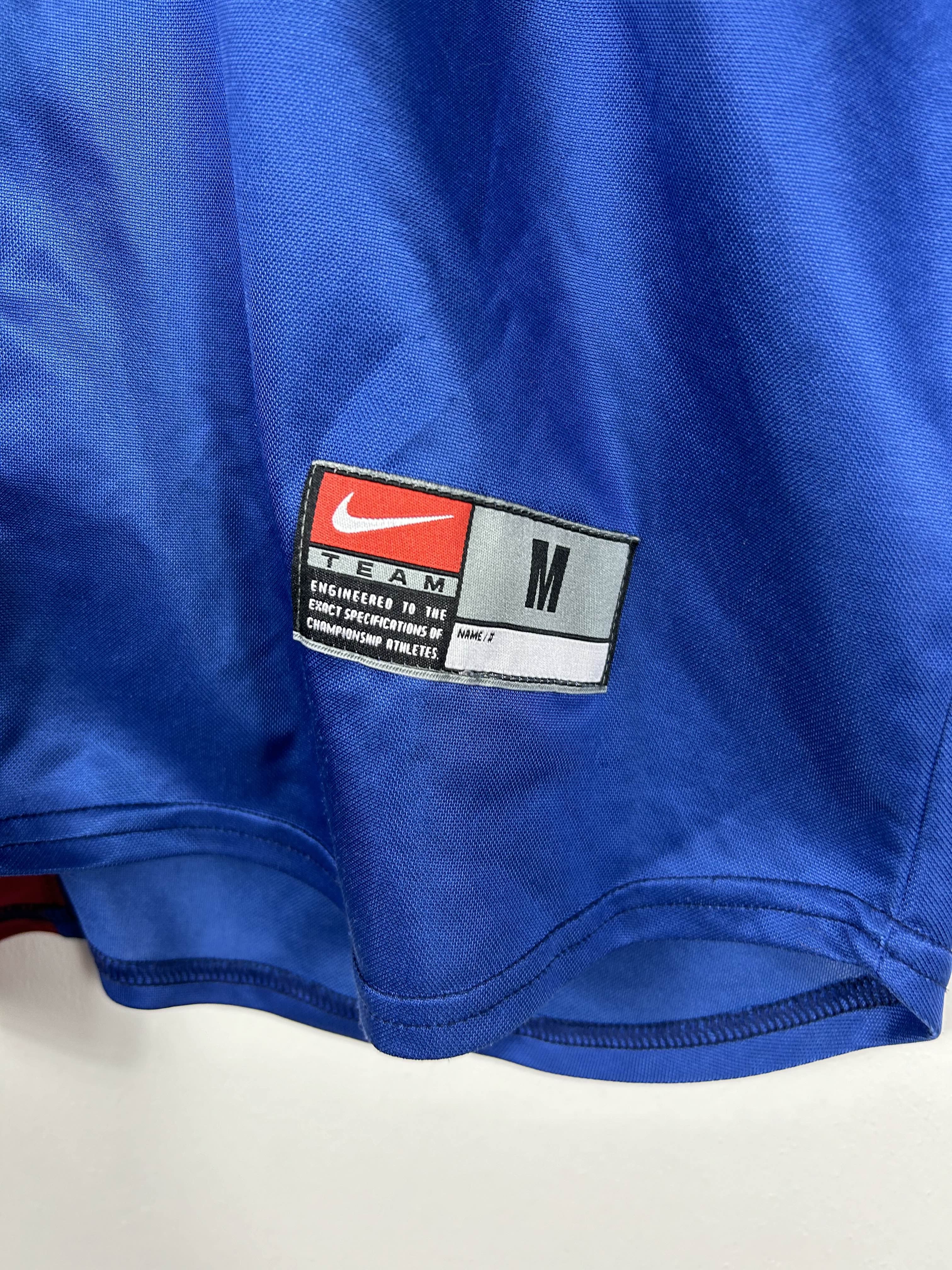 BARCELONA 1999/00 CENTENARY HOME SHIRT (M) NIKE