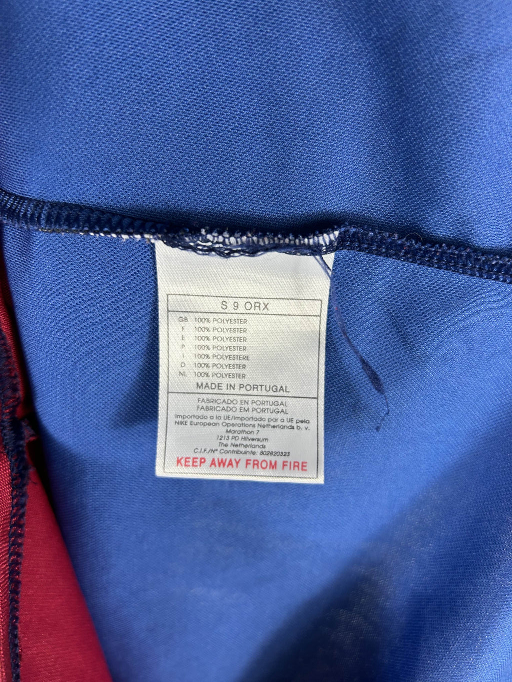 BARCELONA 1999/00 CENTENARY HOME SHIRT (M) NIKE