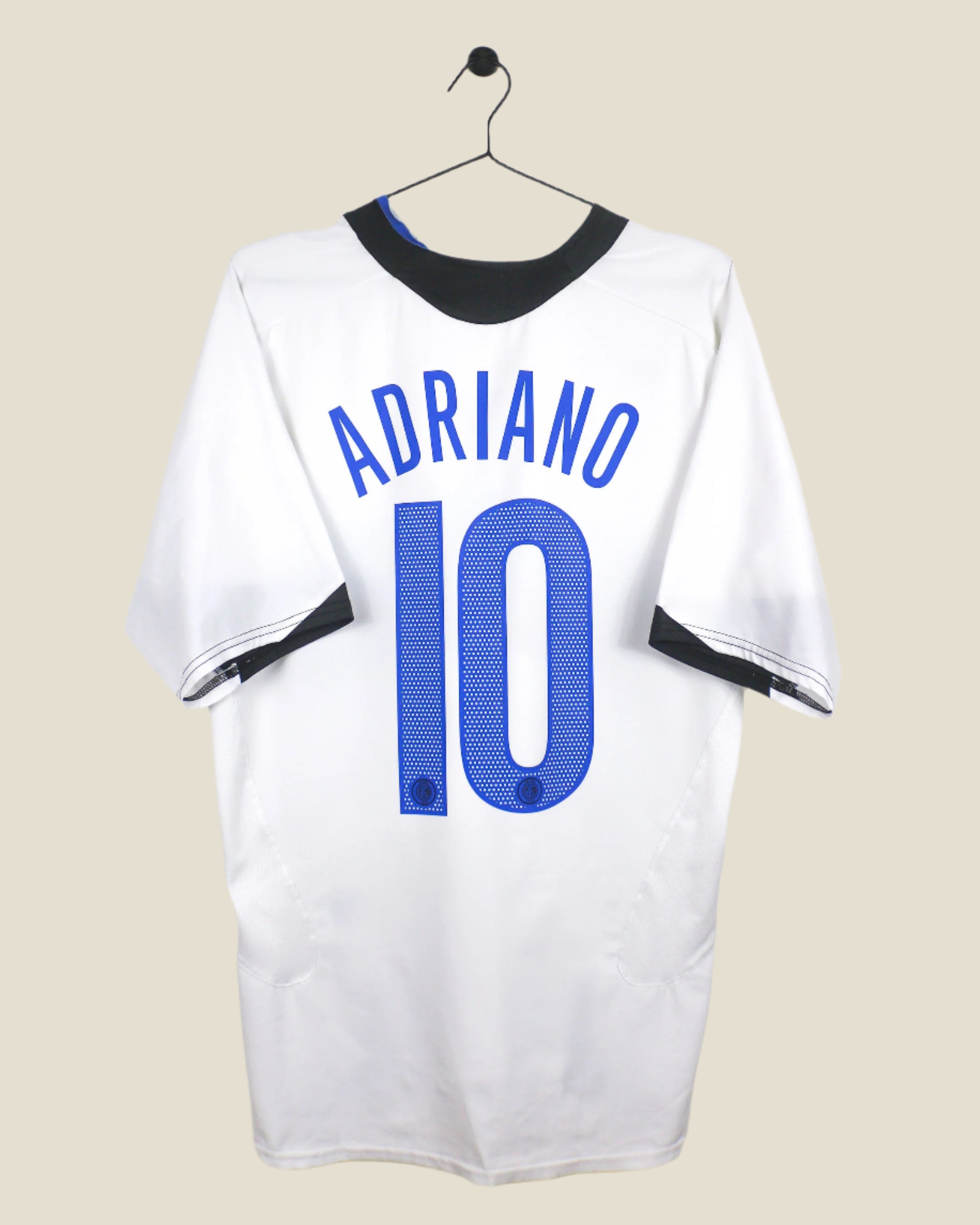 INTER MILAN 2005/06 ADRIANO #10 AWAY SHIRT (XL) NIKE