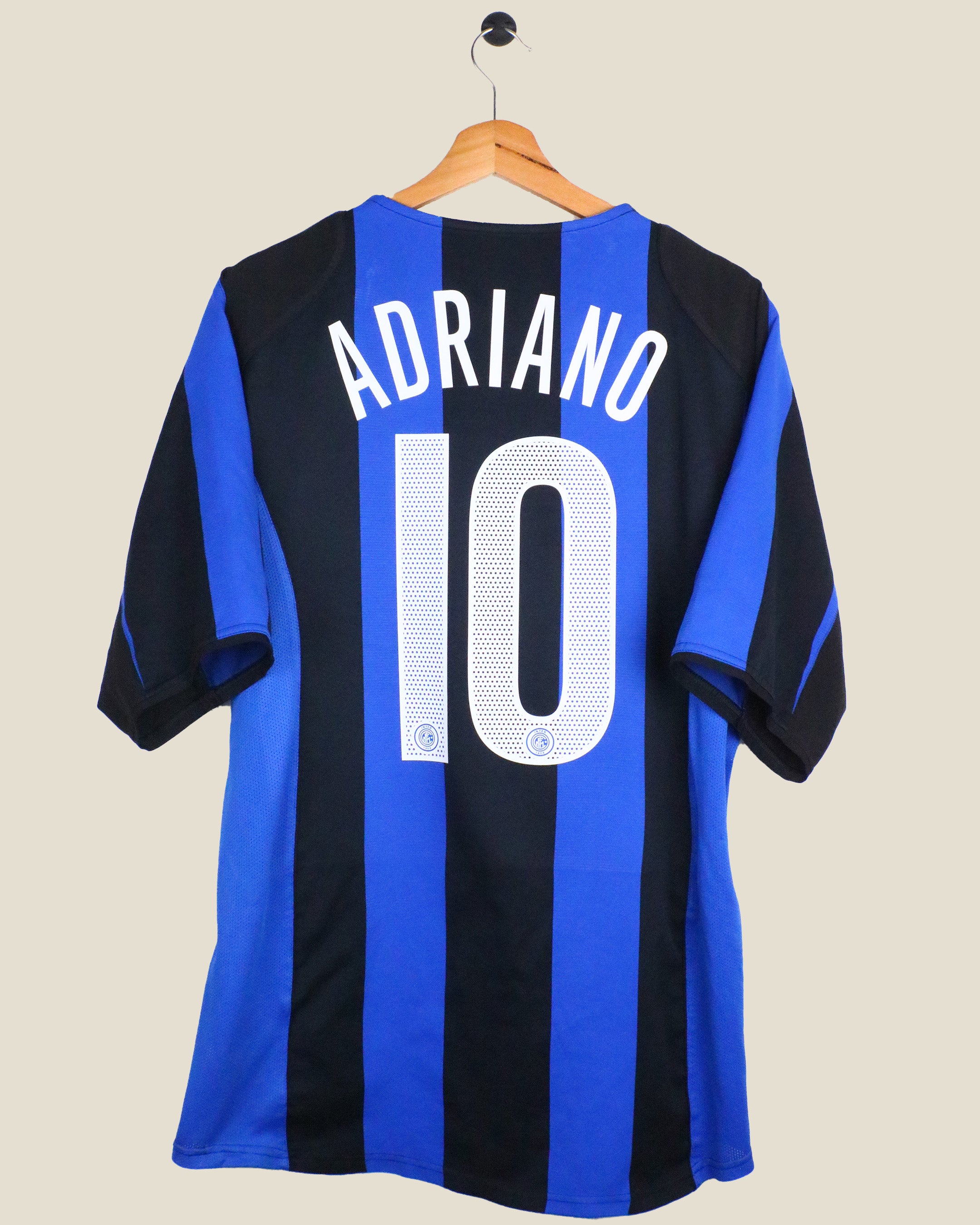 INTER MILAN 2004/05 ADRIANO #10 HOME (L) NIKE