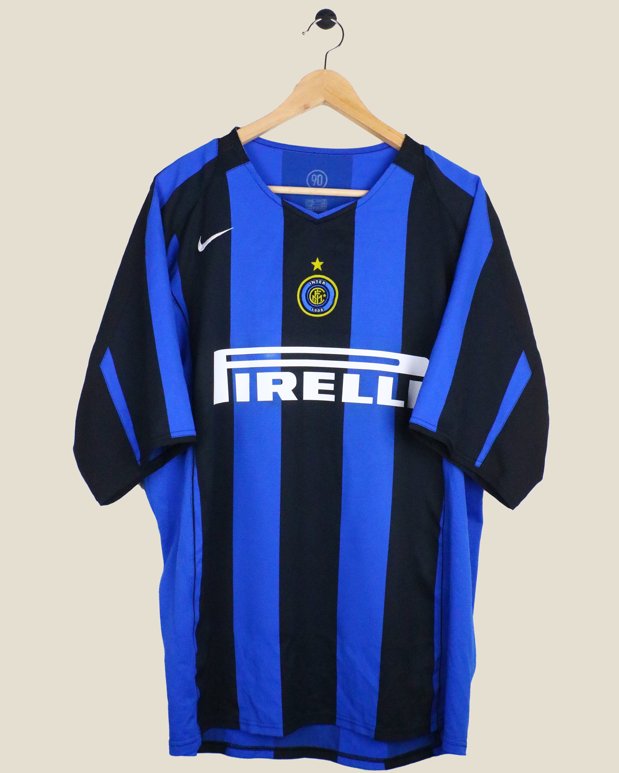INTER MILAN 2004/05 ADRIANO #10 HOME (XL) NIKE