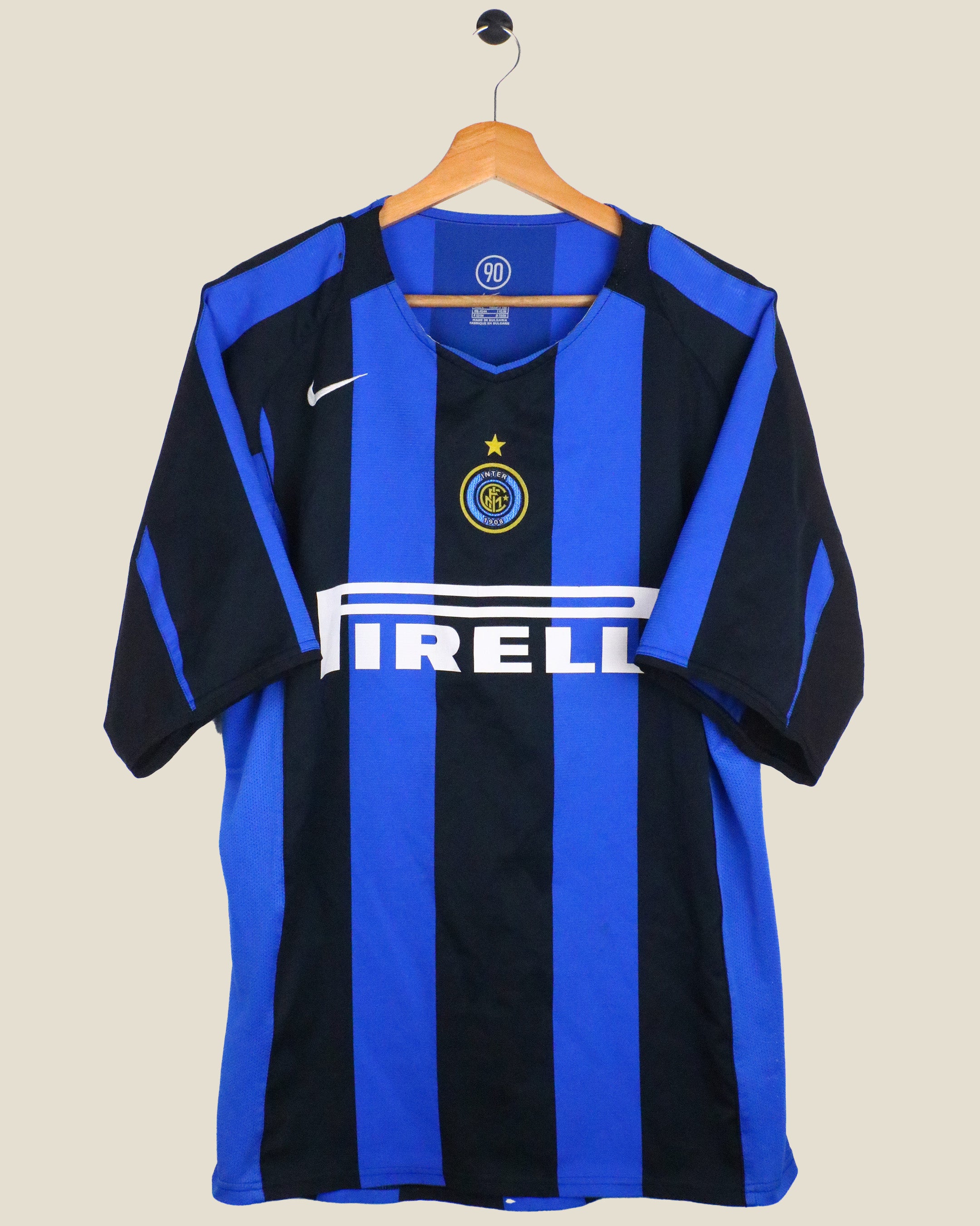 INTER MILAN 2004/05 ADRIANO #10 HOME (L) NIKE