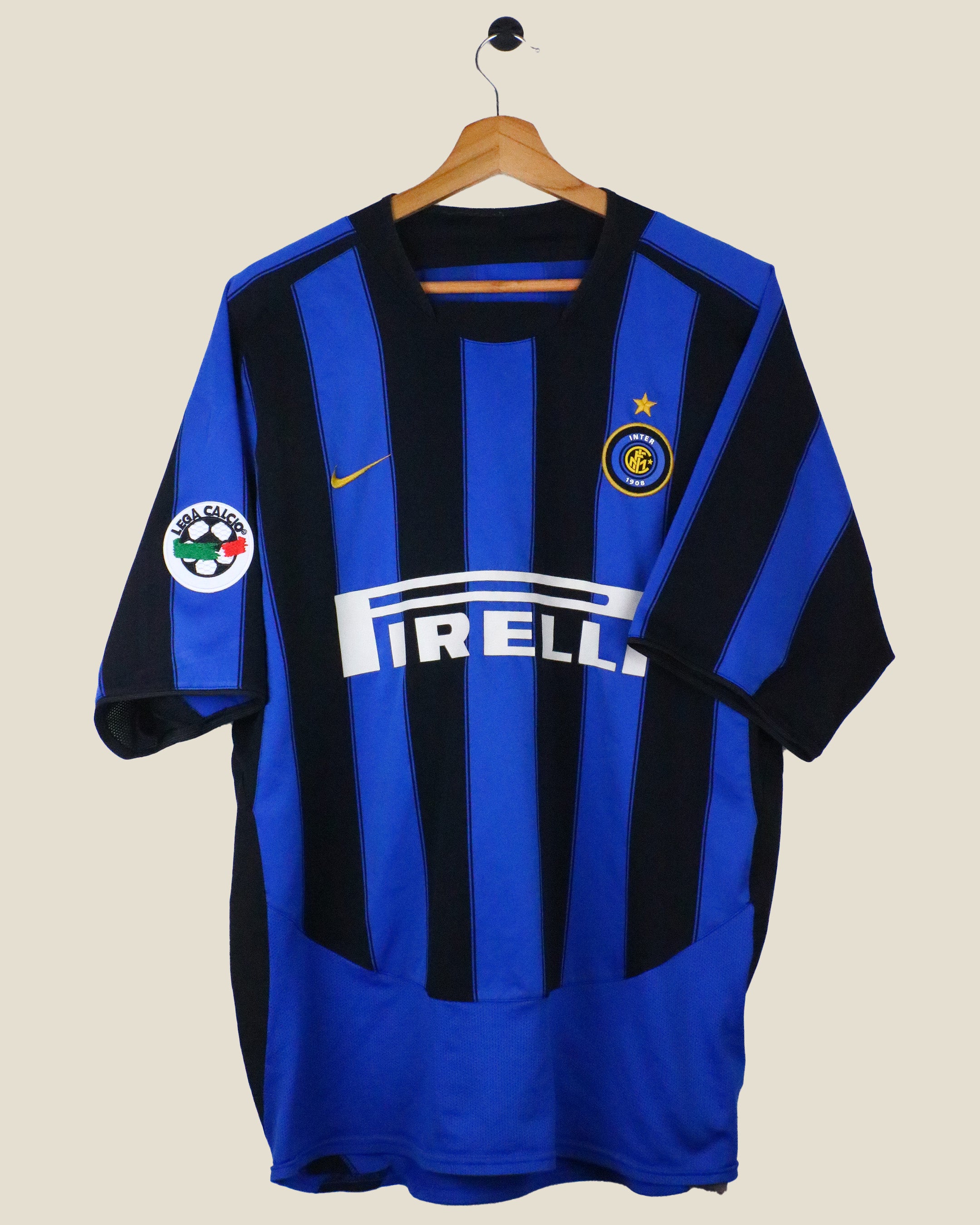 INTER MILAN 2003/04 ADRIANO #10 HOME (XL) NIKE