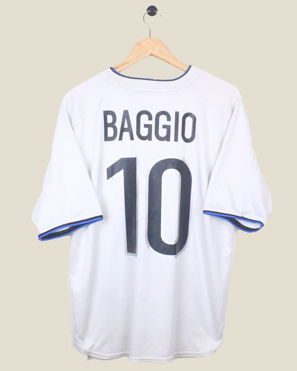 INTER MILAN 1999/00 BAGGIO #10 AWAY (L) NIKE