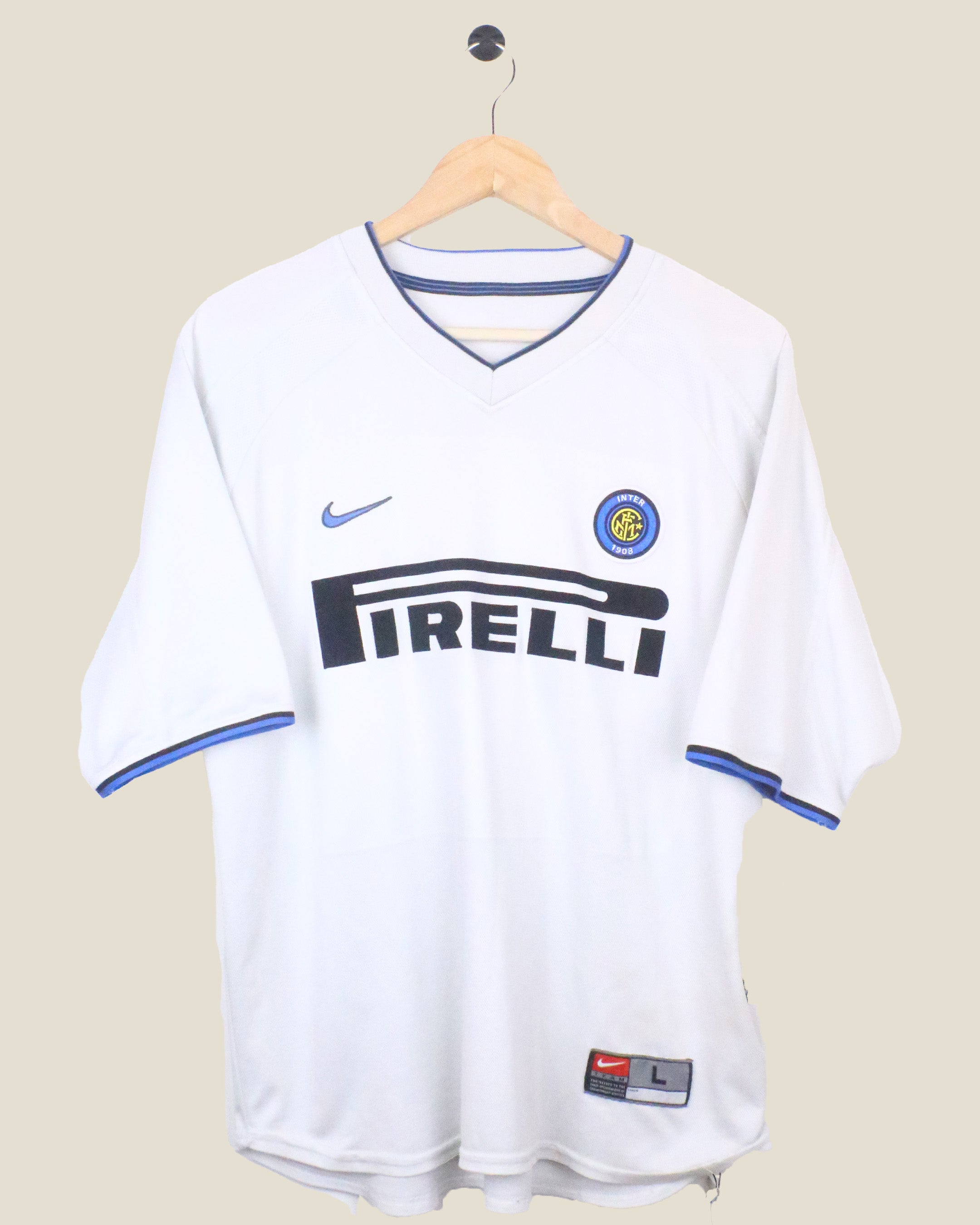 INTER MILAN 1999/00 BAGGIO #10 AWAY (L) NIKE