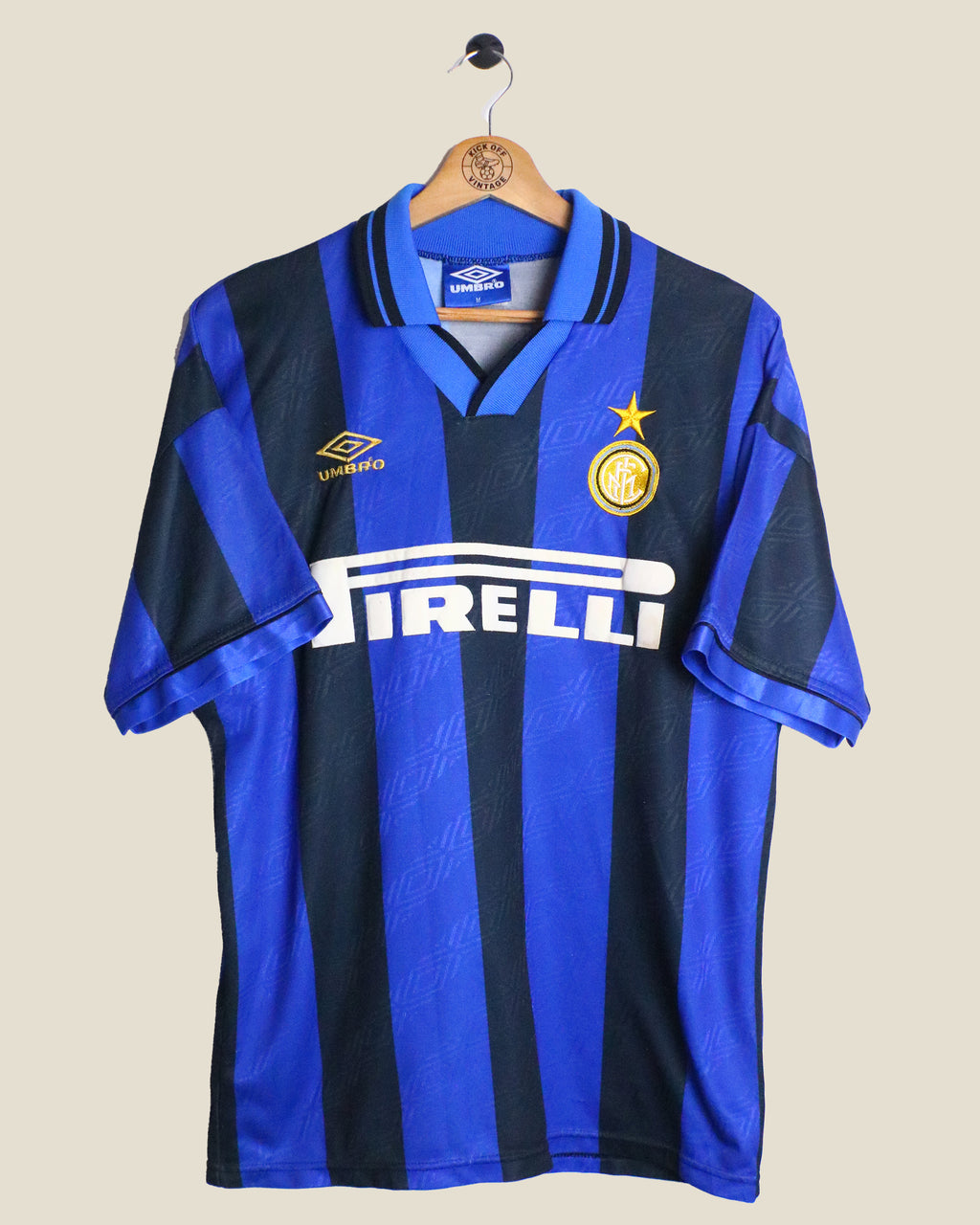 INTER MILAN 1995/96 CARLOS HOME (M) UMBRO