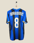 INTER MILAN 2008/09 IBRAHIMOVIC HOME SHIRT (L) NIKE