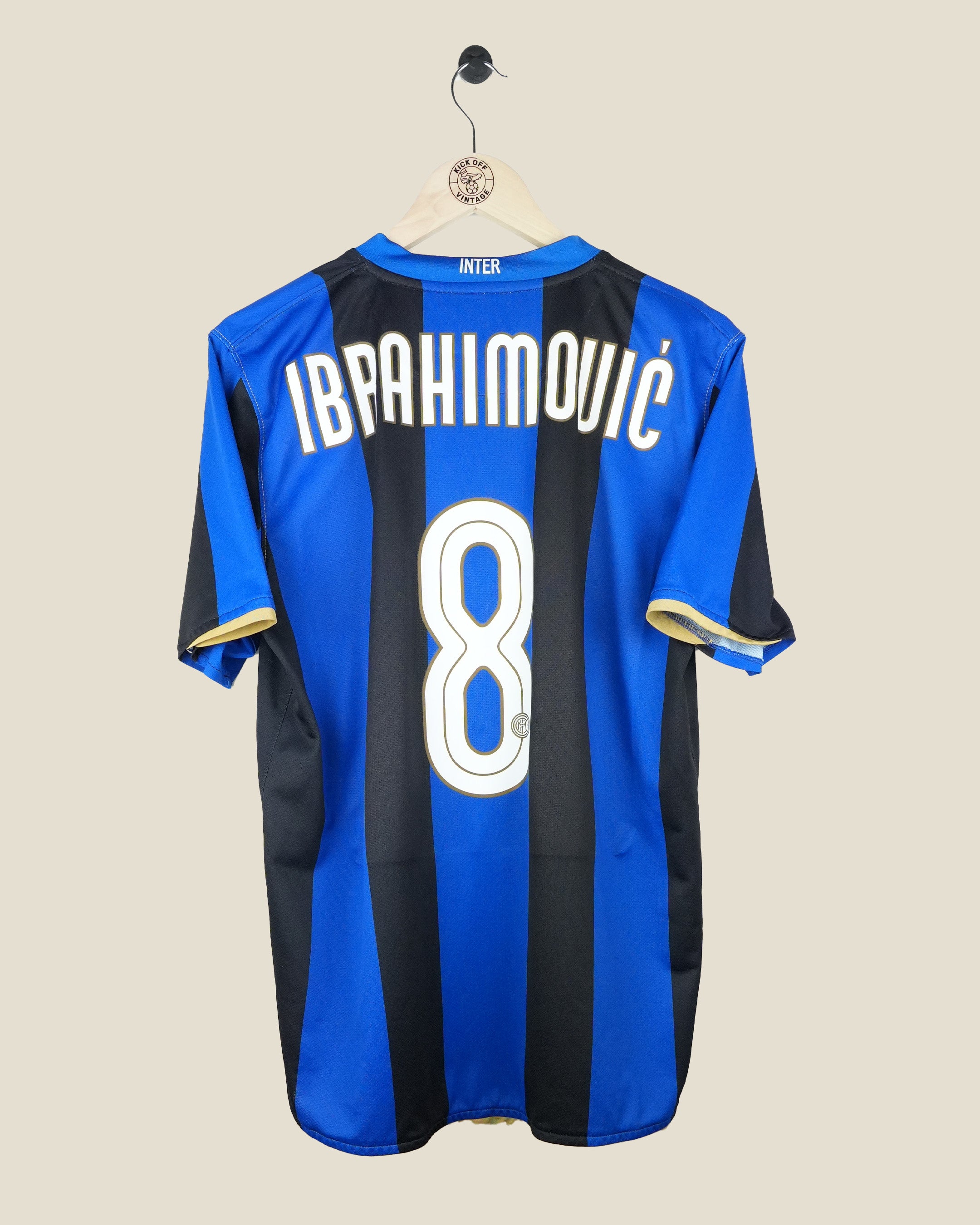 INTER MILAN 2008/09 IBRAHIMOVIC HOME SHIRT (L) NIKE