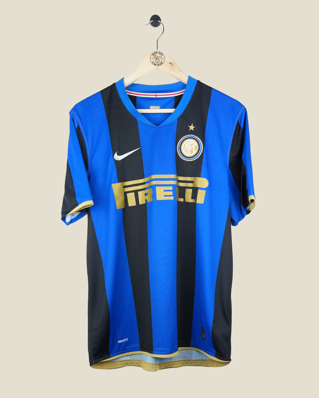 INTER MILAN 2008/09 IBRAHIMOVIC HOME SHIRT (L) NIKE