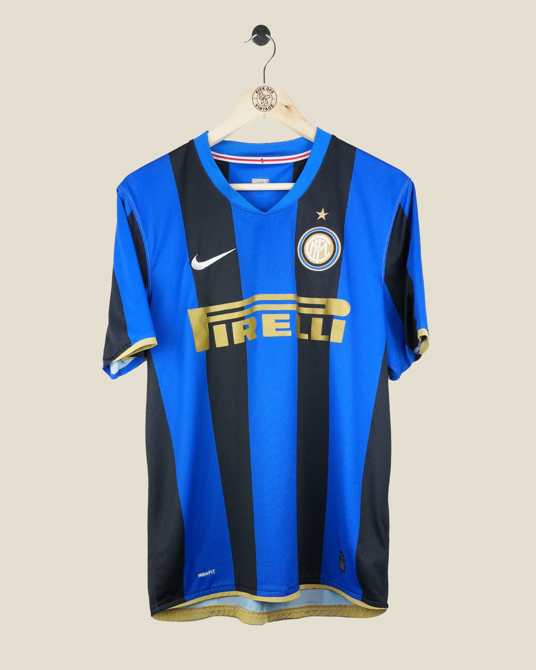 INTER MILAN 2008/09 IBRAHIMOVIC HOME SHIRT (L) NIKE