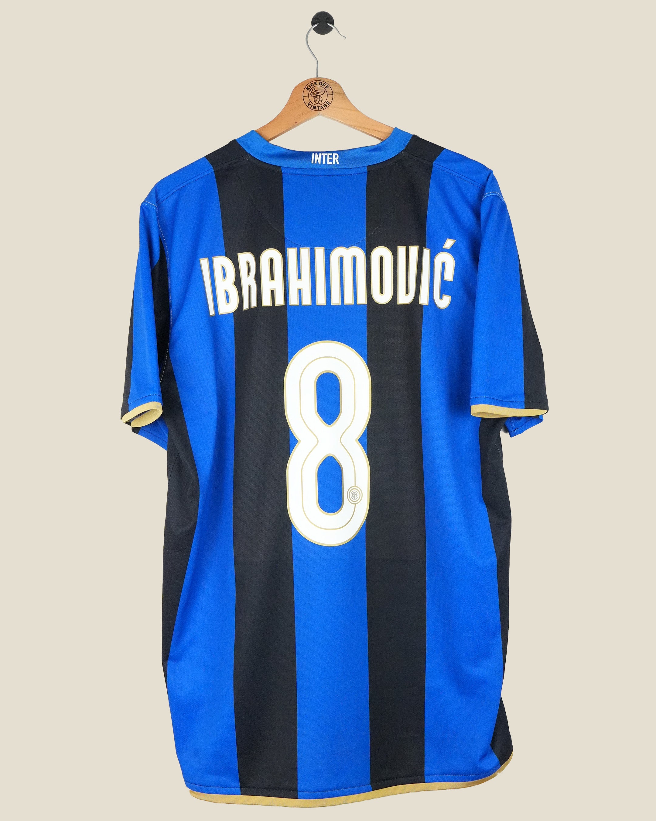 INTER MILAN 2008/09 IBRAHIMOVIC HOME SHIRT (L) NIKE