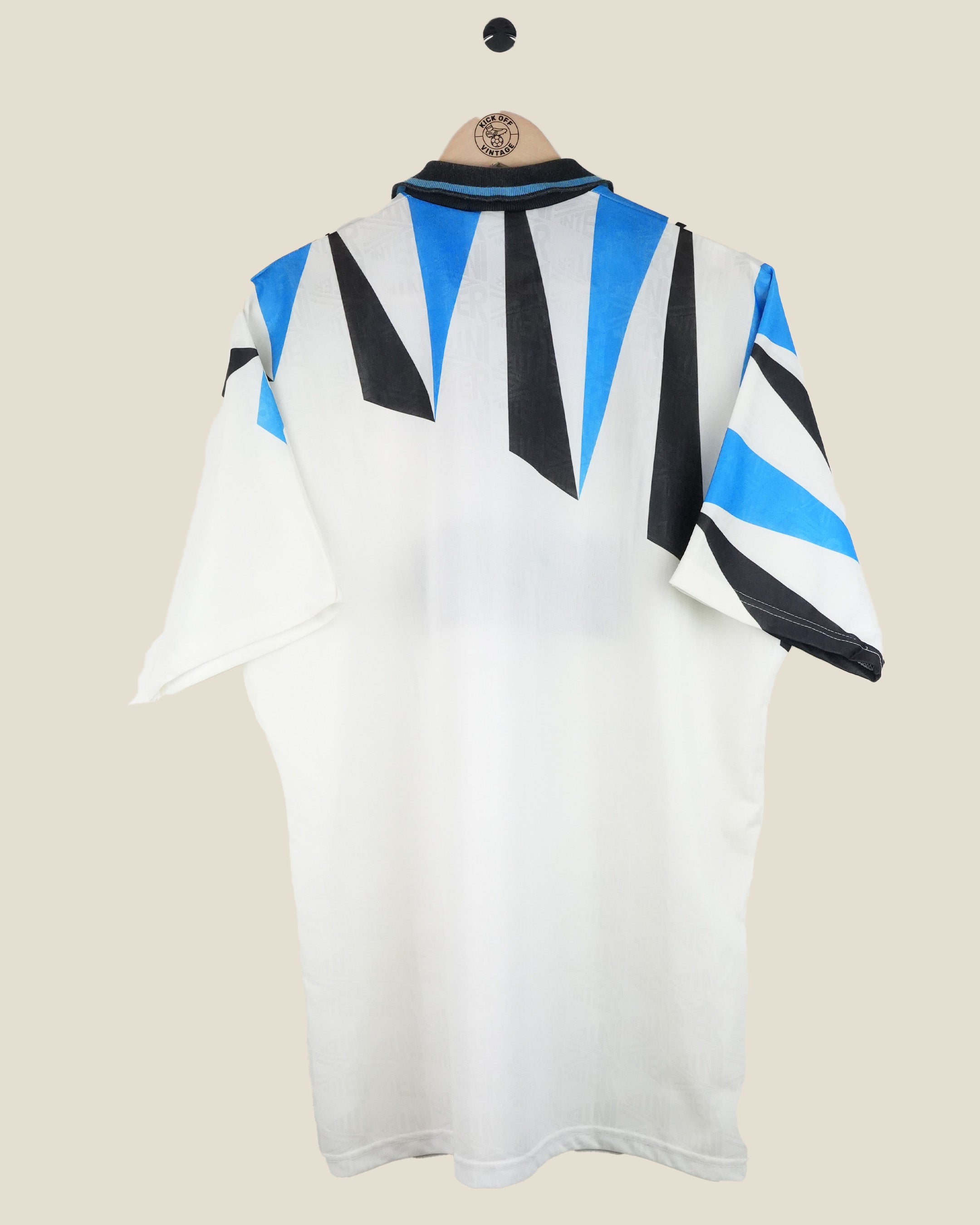INTER MILAN 1992/93 AWAY SHIRT (XL) UMBRO