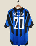 INTER MILAN 2003/04 RECOBA HOME SHIRT (L) NIKE