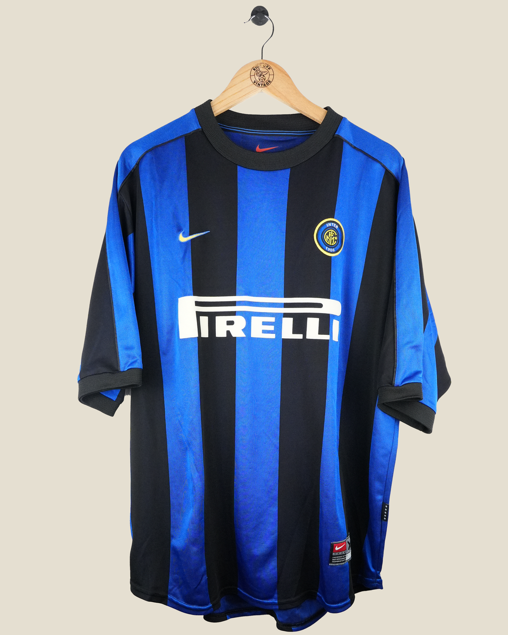 INTER MILAN 1999/00 RONALDO HOME SHIRT (XL) NIKE