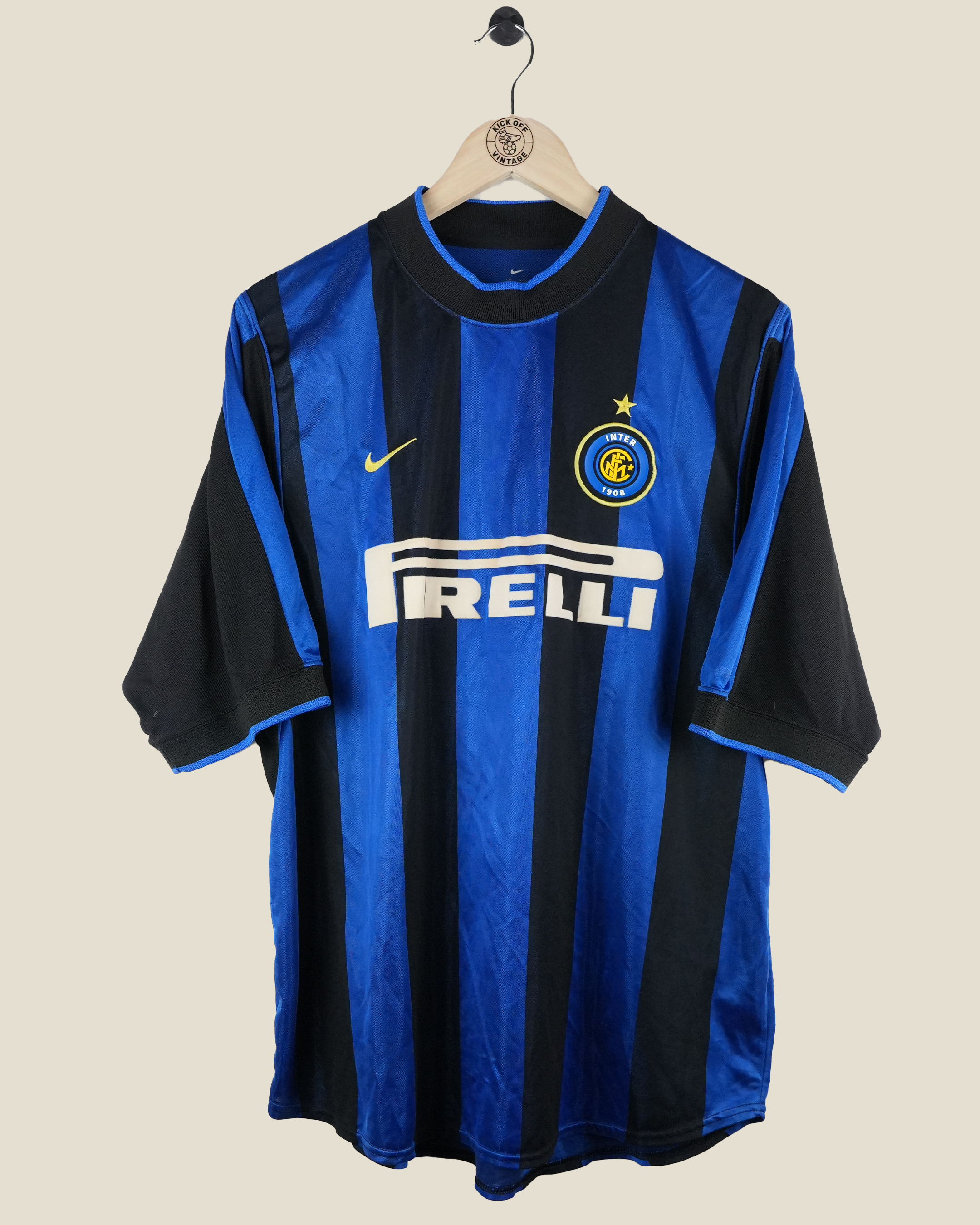 INTER MILAN 2000/01 RONALDO HOME SHIRT (XL) NIKE