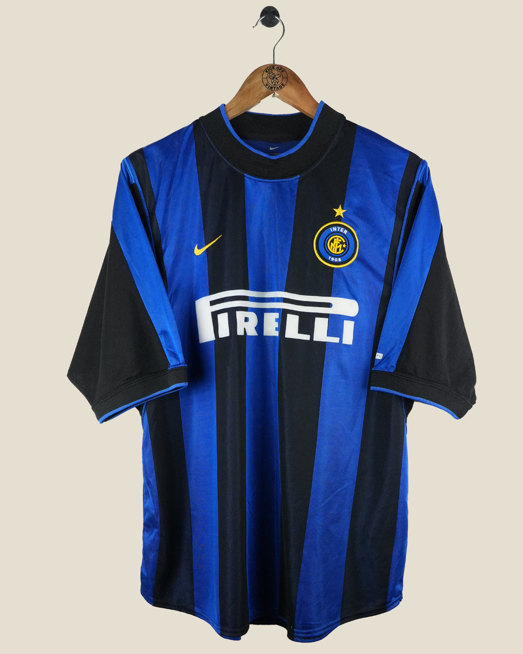 INTER MILAN 2000/01 RONALDO HOME SHIRT (L) NIKE