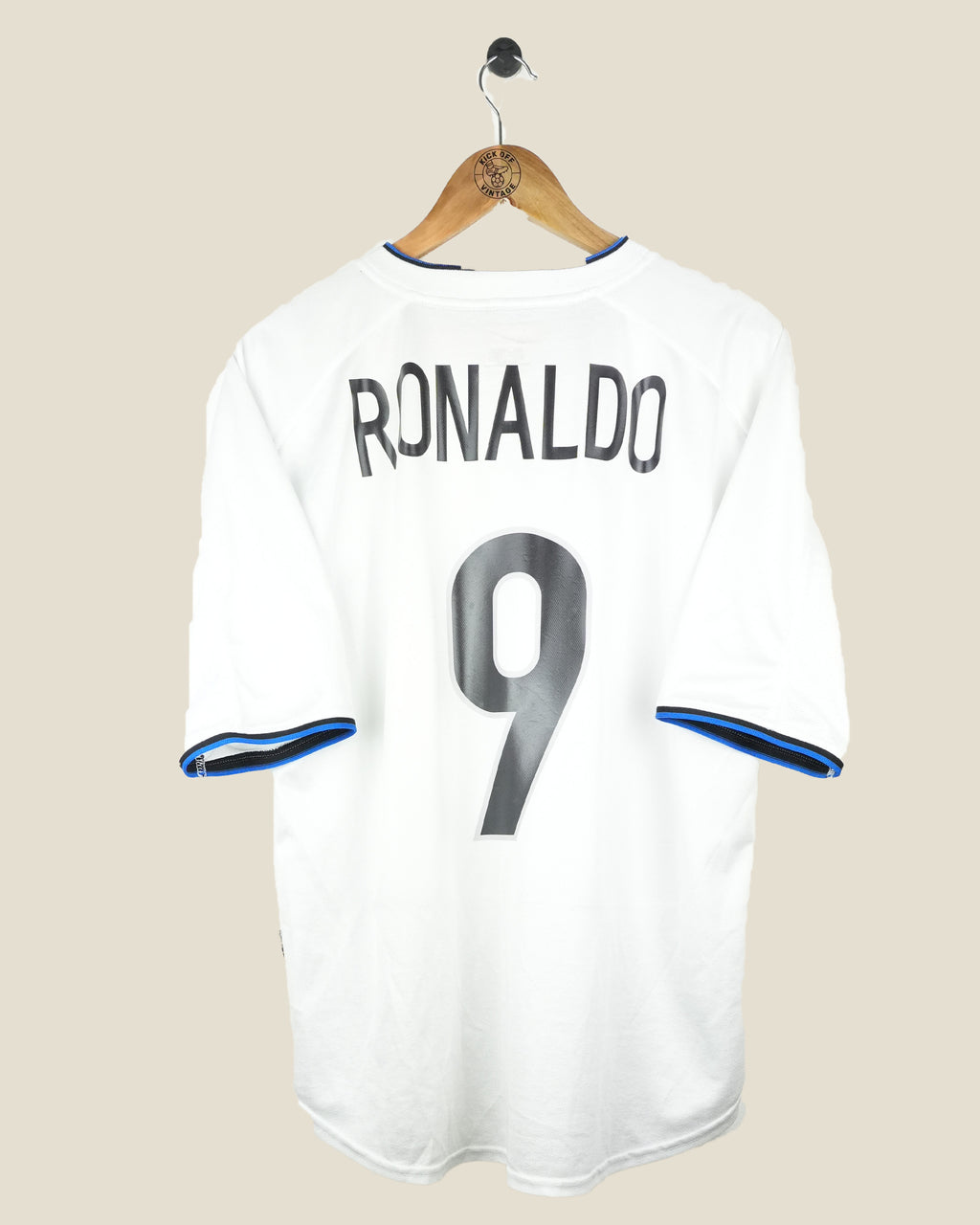 INTER MILAN 1999/00 RONALDO AWAY SHIRT (L) NIKE