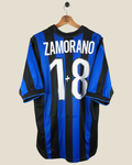 INTER MILAN 1998/99 ZAMORANO HOME SHIRT (L) NIKE