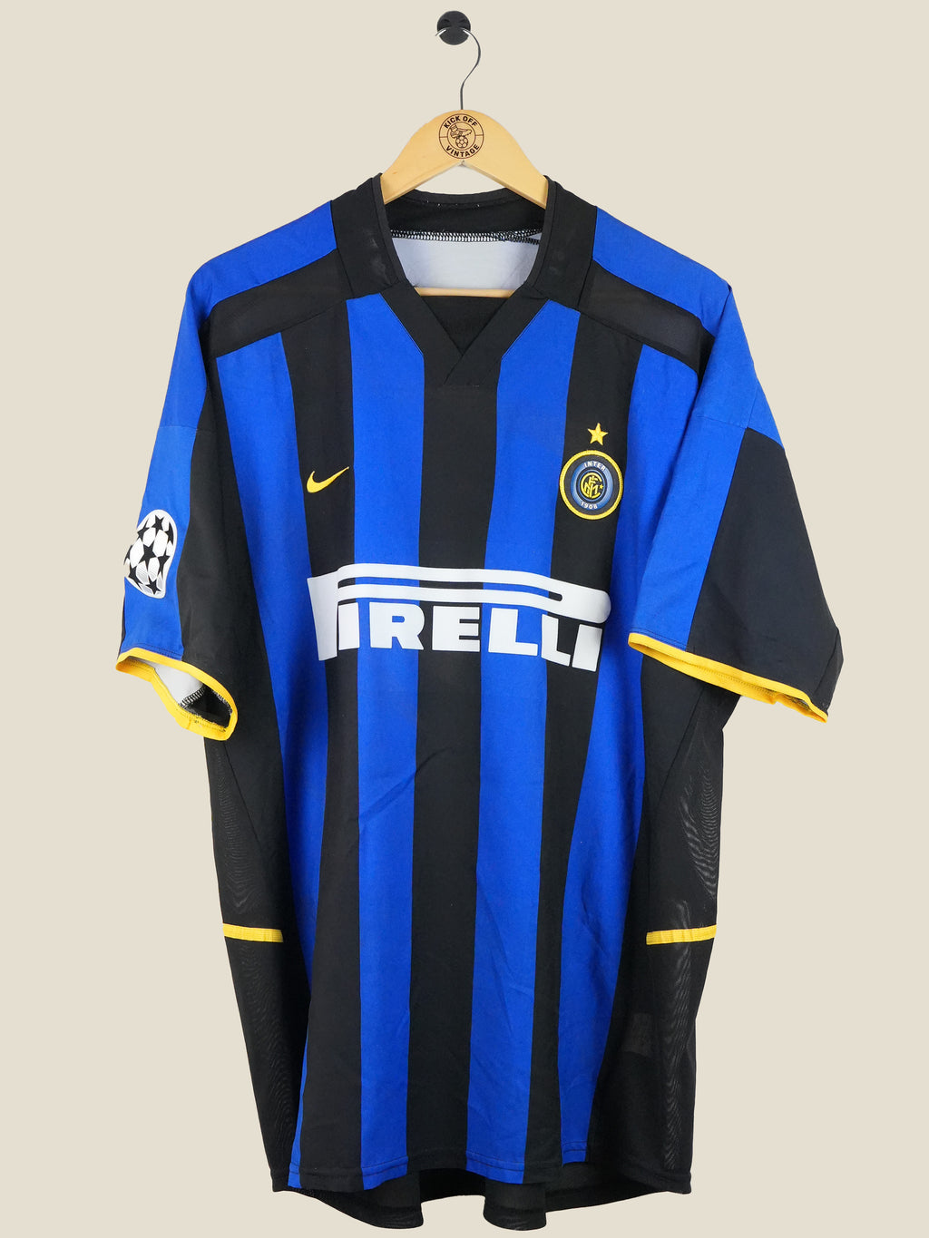 INTER MILAN 2002/03 ZANETTI UCL HOME (XL) NIKE