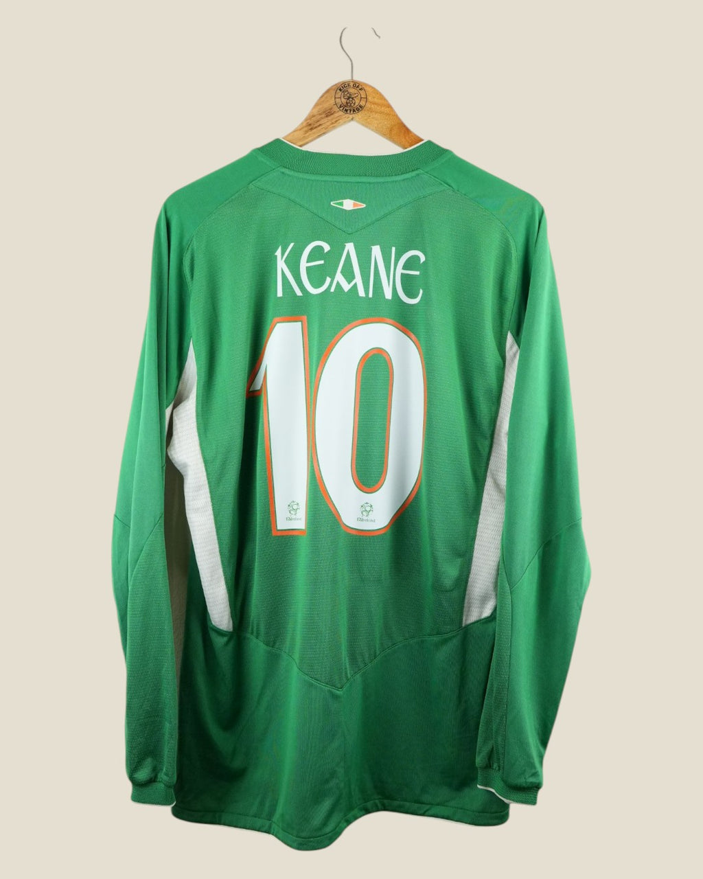 IRELAND 2004 KEANE HOME L/S SHIRT (L) UMBRO