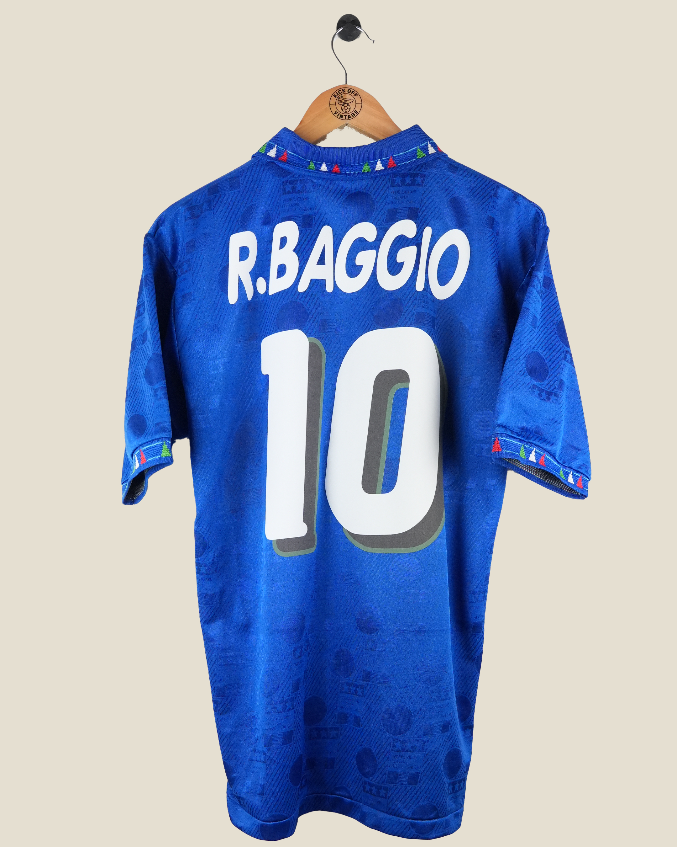ITALY 1994 BAGGIO HOME SHIRT (XL) DIADORA