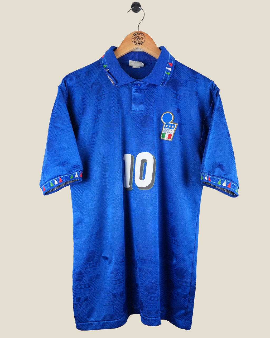 ITALY 1994 BAGGIO HOME SHIRT (XL) DIADORA