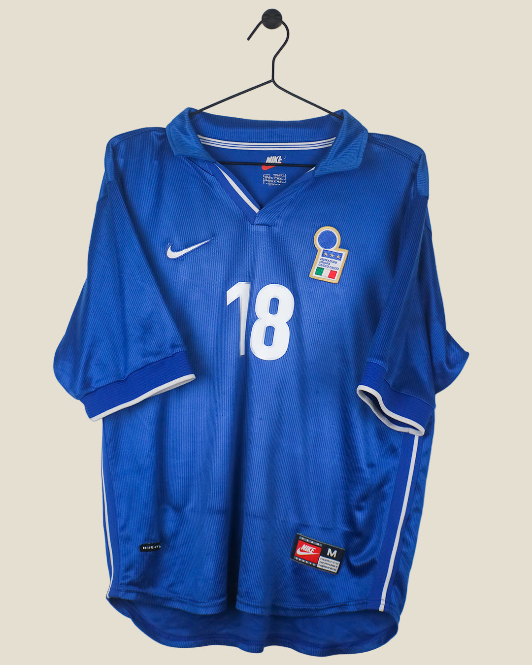 ITALY 1998 BAGGIO #10 HOME (M) NIKE