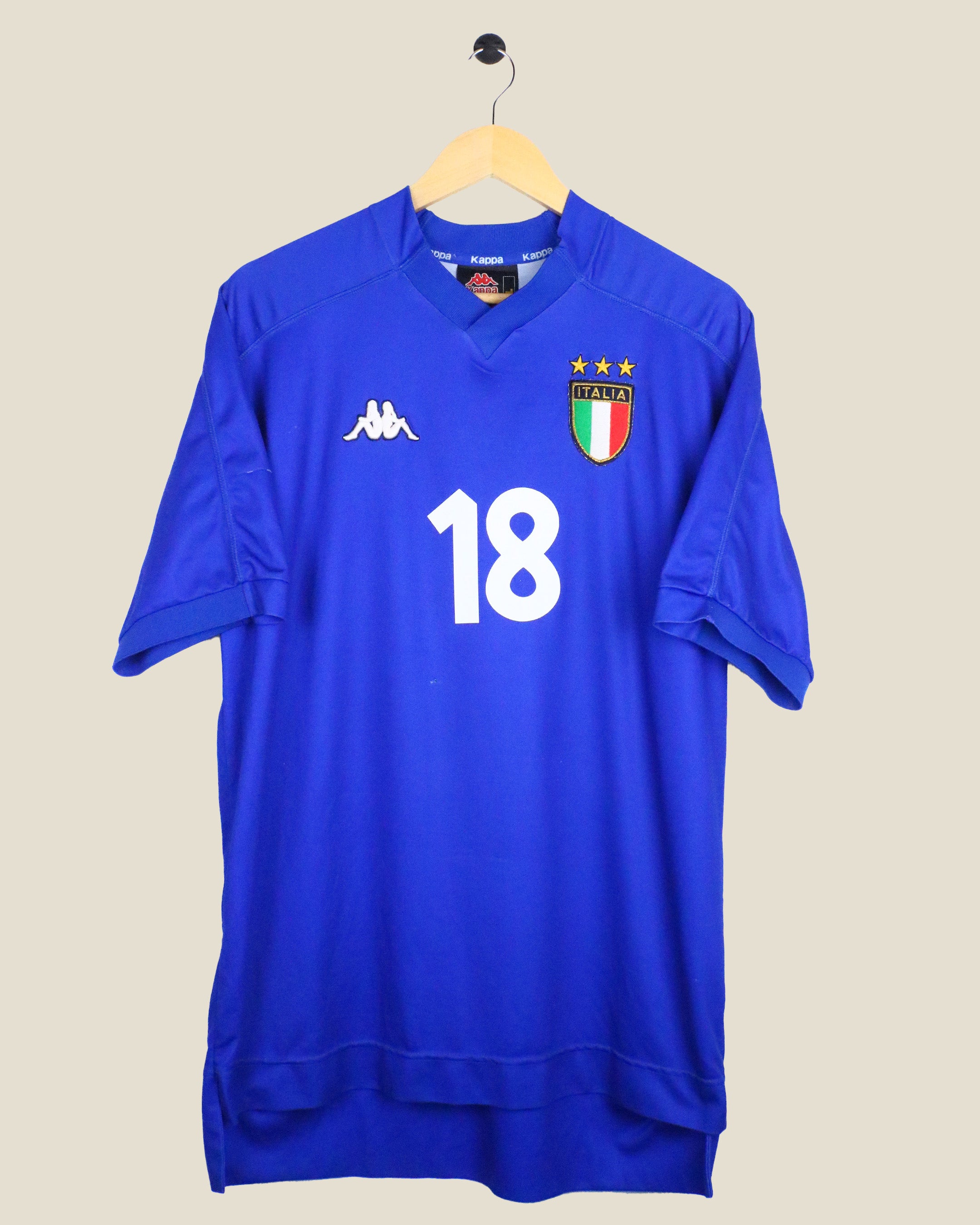 ITALY 1999 BAGGIO #18 HOME (L) KAPPA
