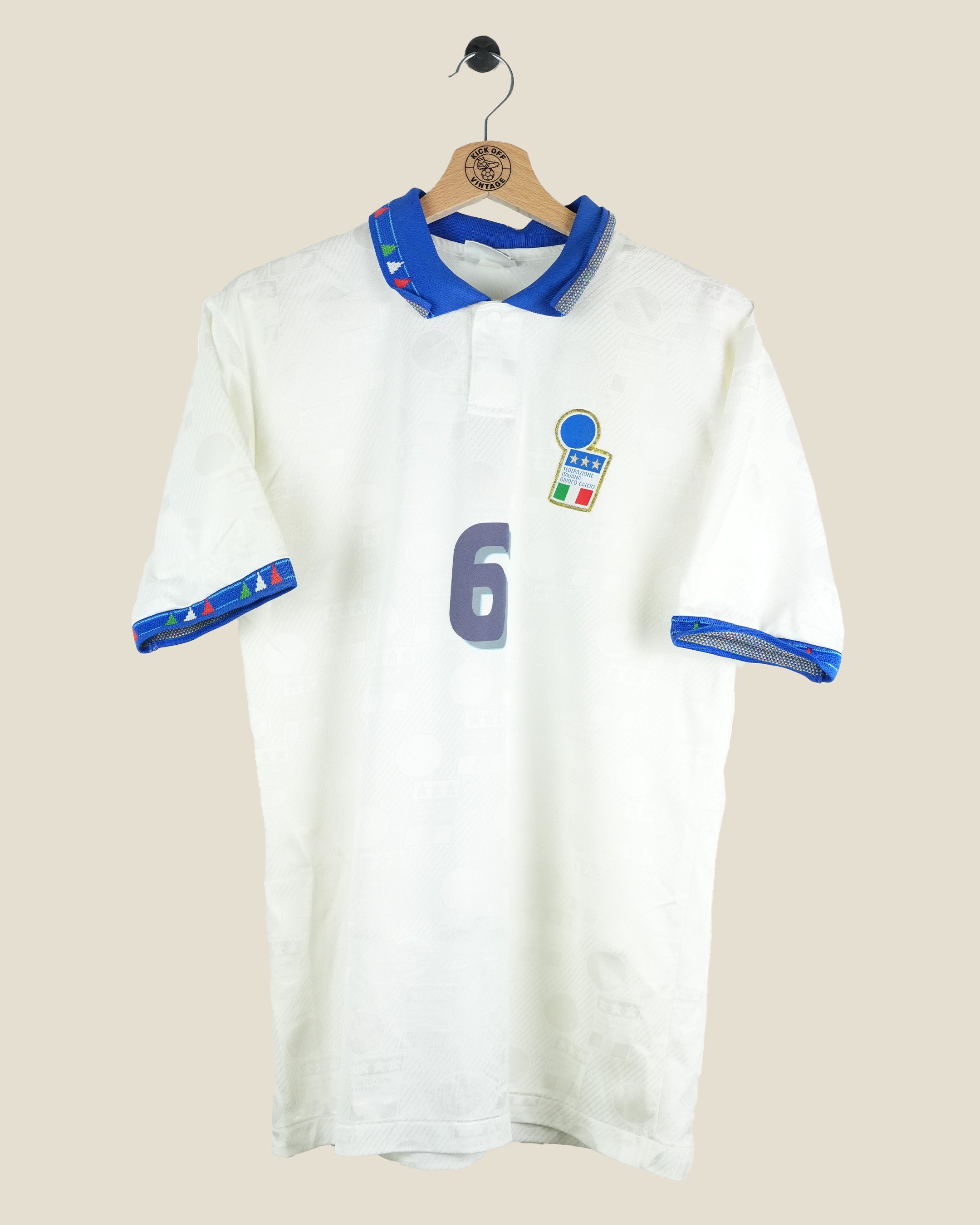 ITALY 1994 BARESI AWAY SHIRT (M/L) DIADORA