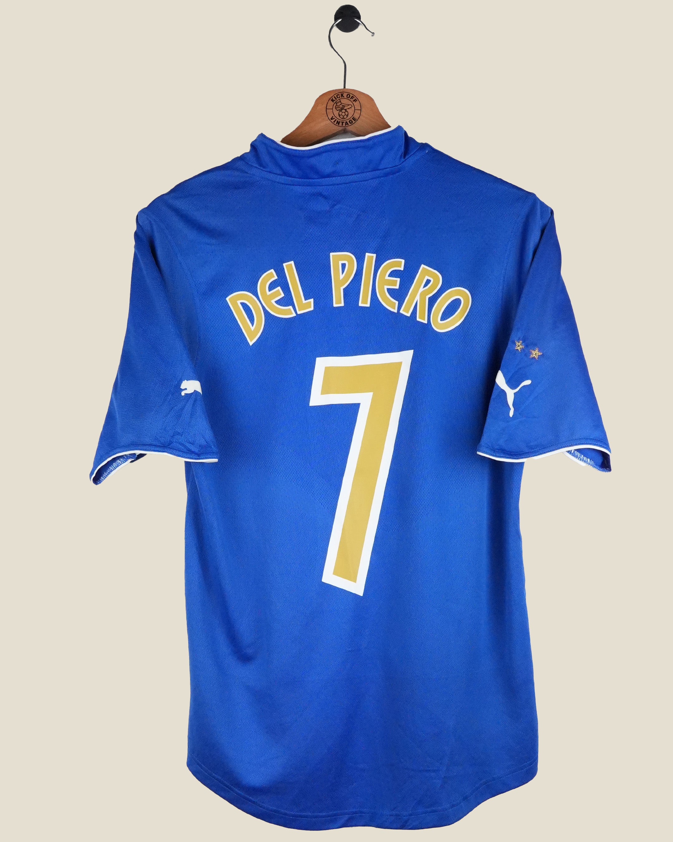 ITALY 2003/04 DEL PIERO HOME SHIRT (S) PUMA