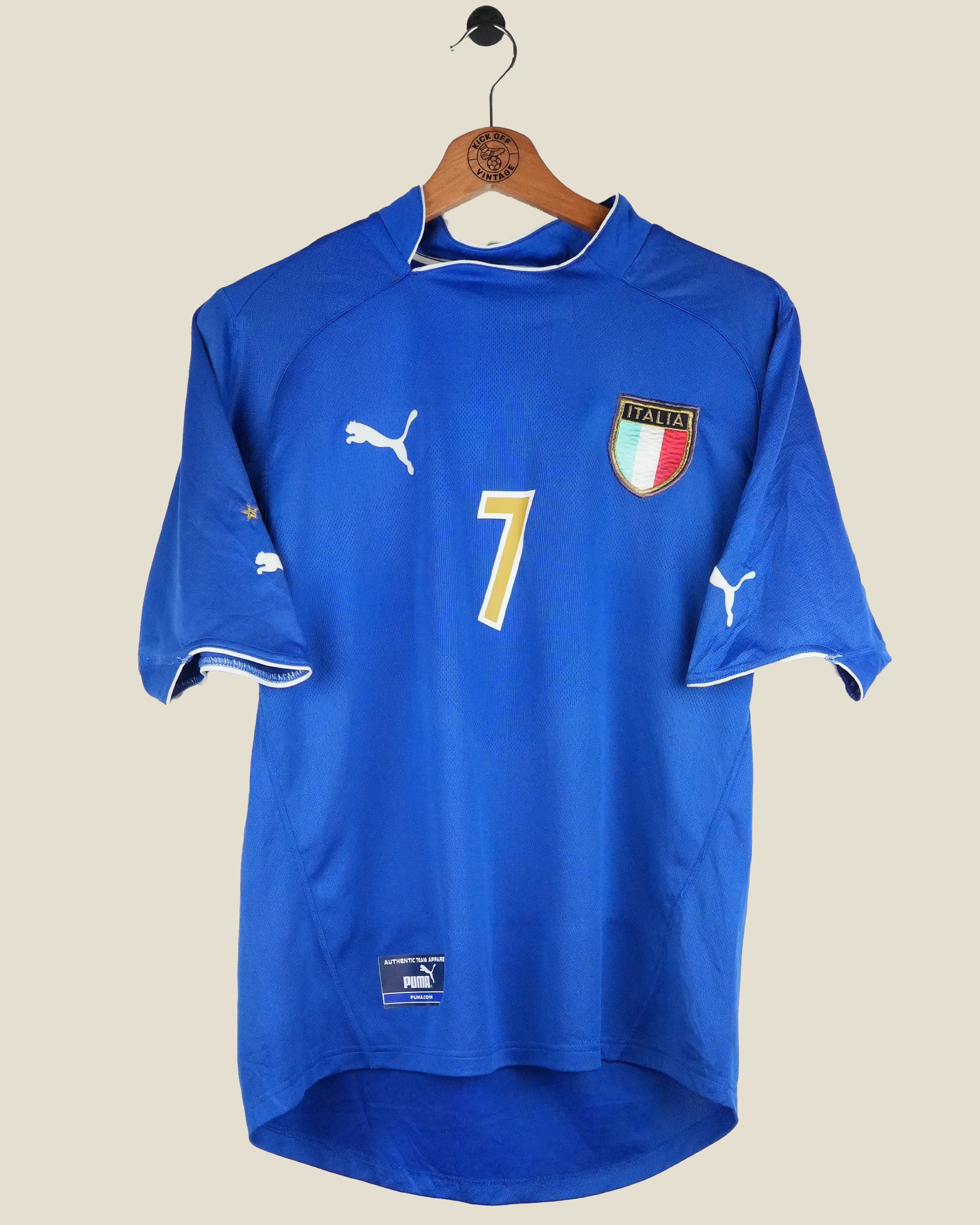 ITALY 2003/04 DEL PIERO HOME SHIRT (S) PUMA