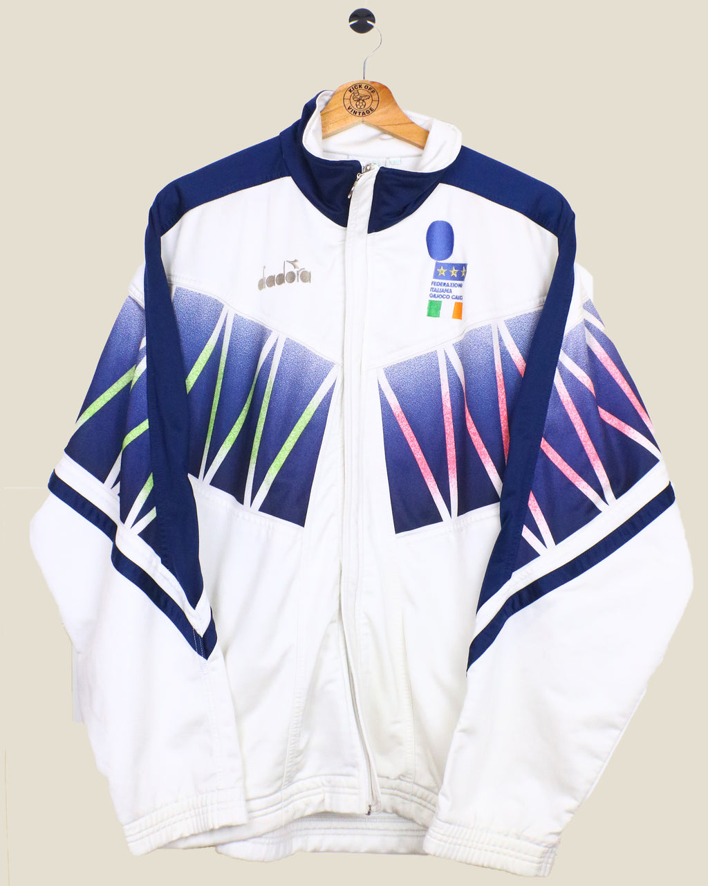 ITALY 1994 TRACK JACKET (L) DIADORA