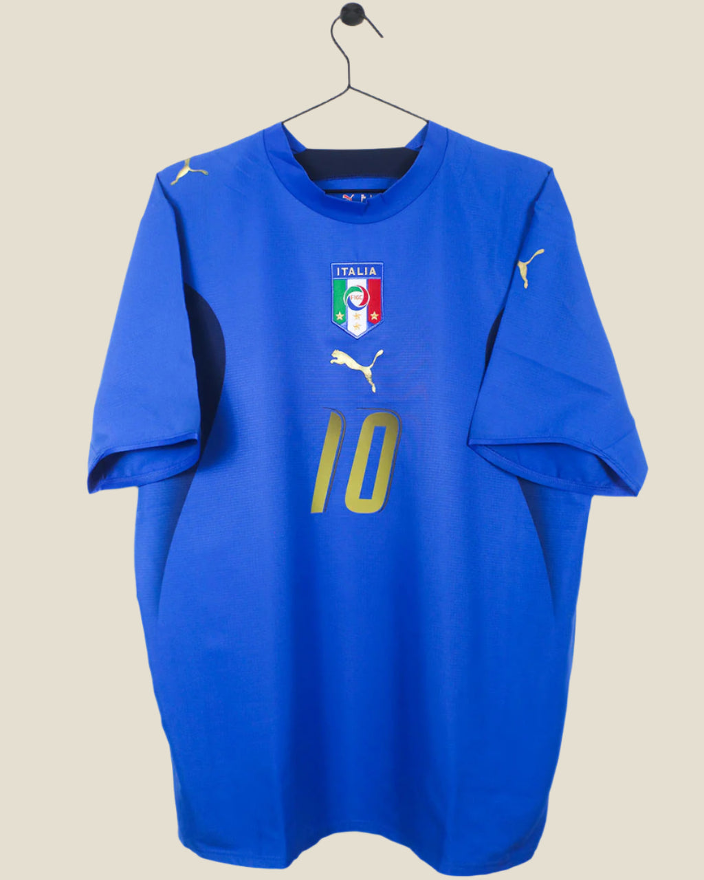 ITALY 2006 TOTTI #10 HOME SHIRT (L) PUMA