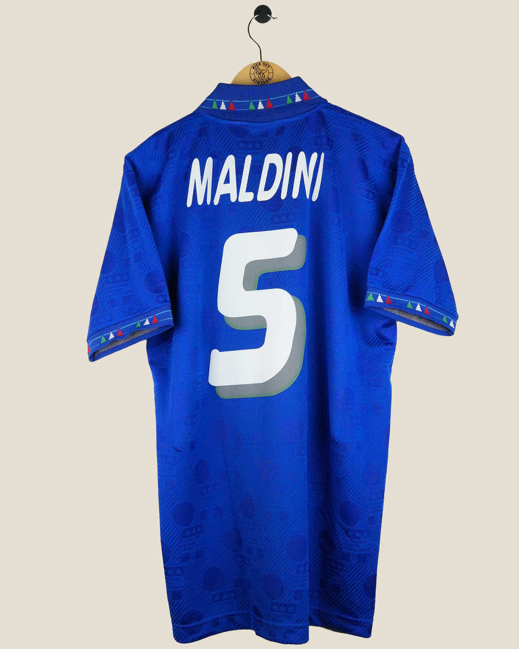ITALY 1994 MALDINI HOME SHIRT (XL) DIADORA