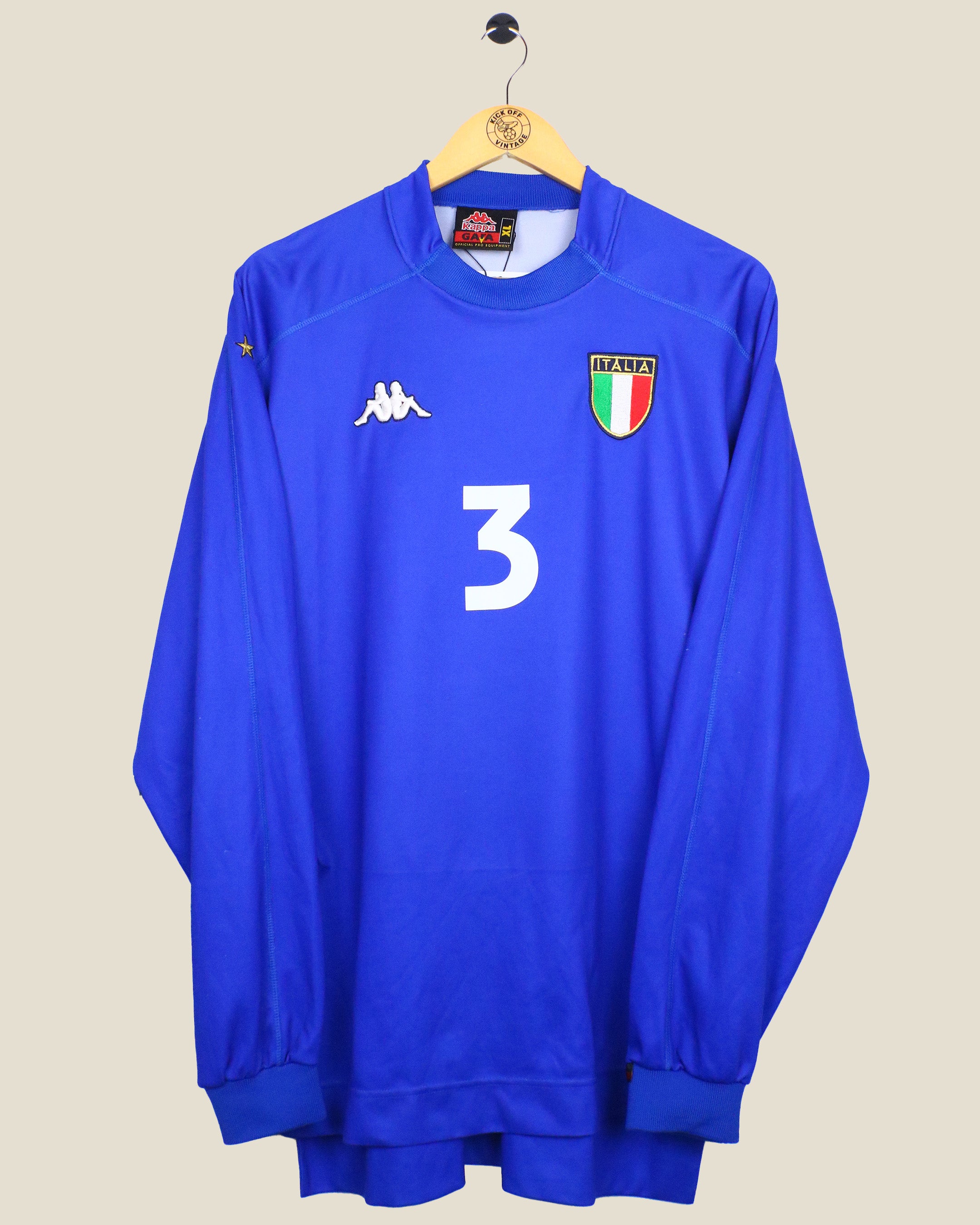 ITALY 1999 MALDINI HOME L/S (XL) KAPPA